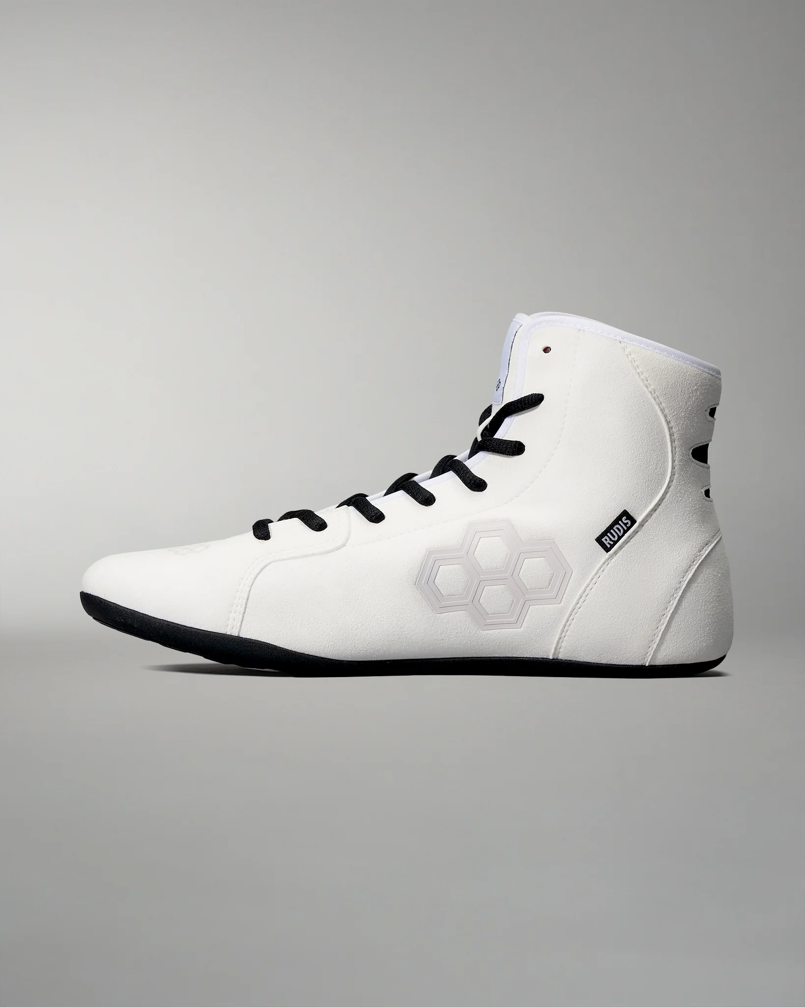 RUDIS International Adult Wrestling Shoes - White - Image 4