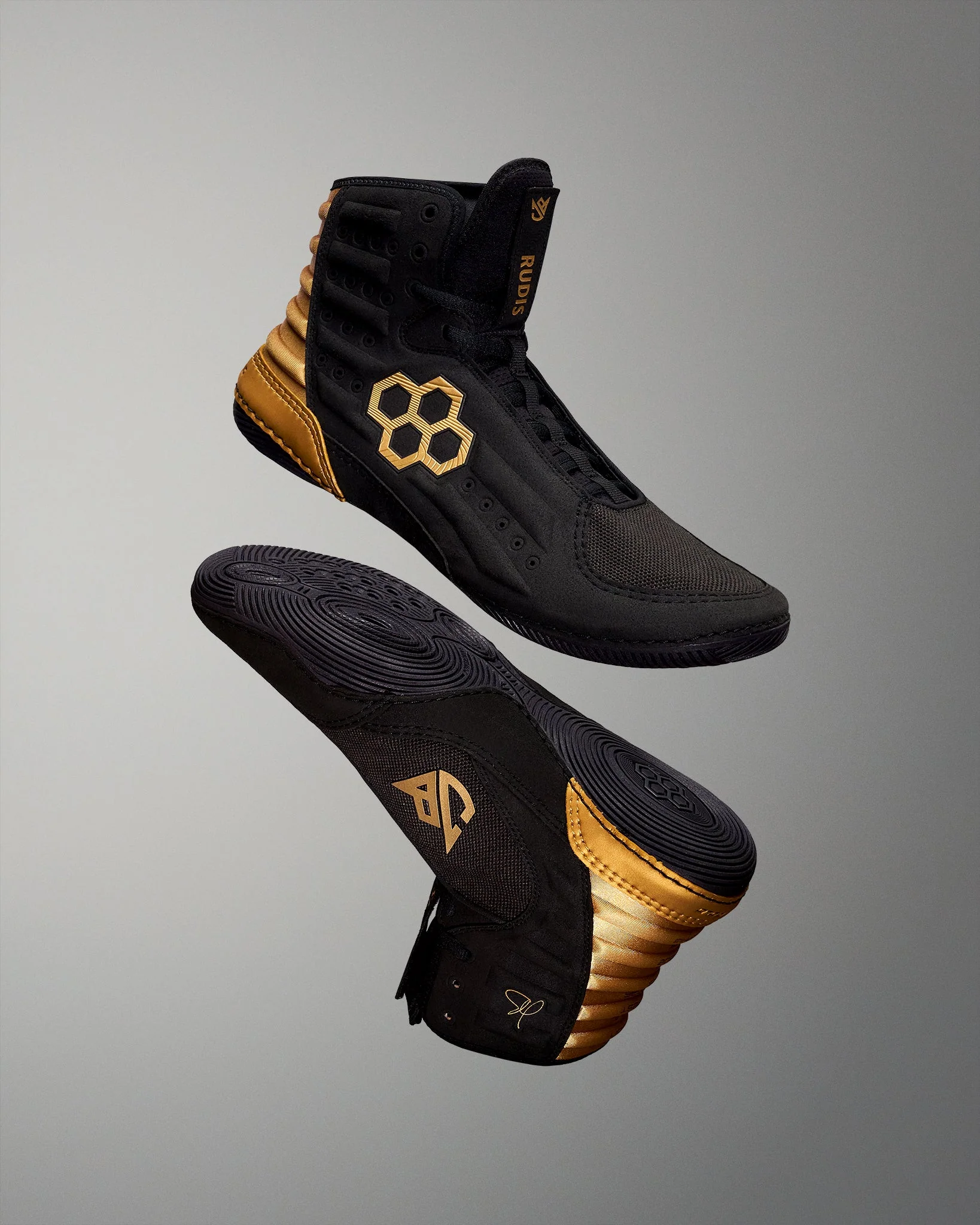 RUDIS JB Ultra Adult Wrestling Shoes - Stealth