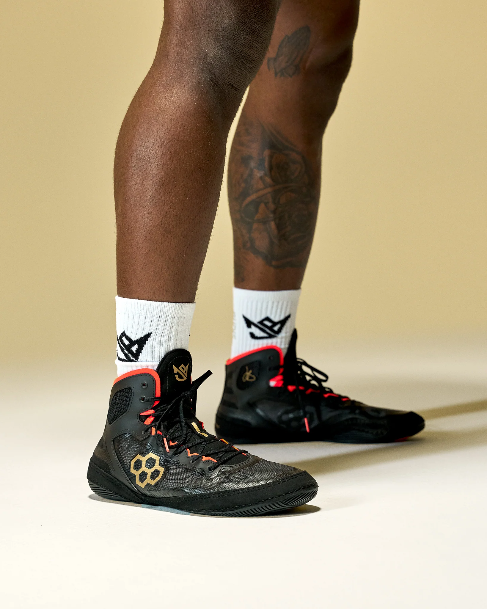 RUDIS JB-UltraLITE Adult Wrestling Shoes - ALLISEEISGOLD - Image 2