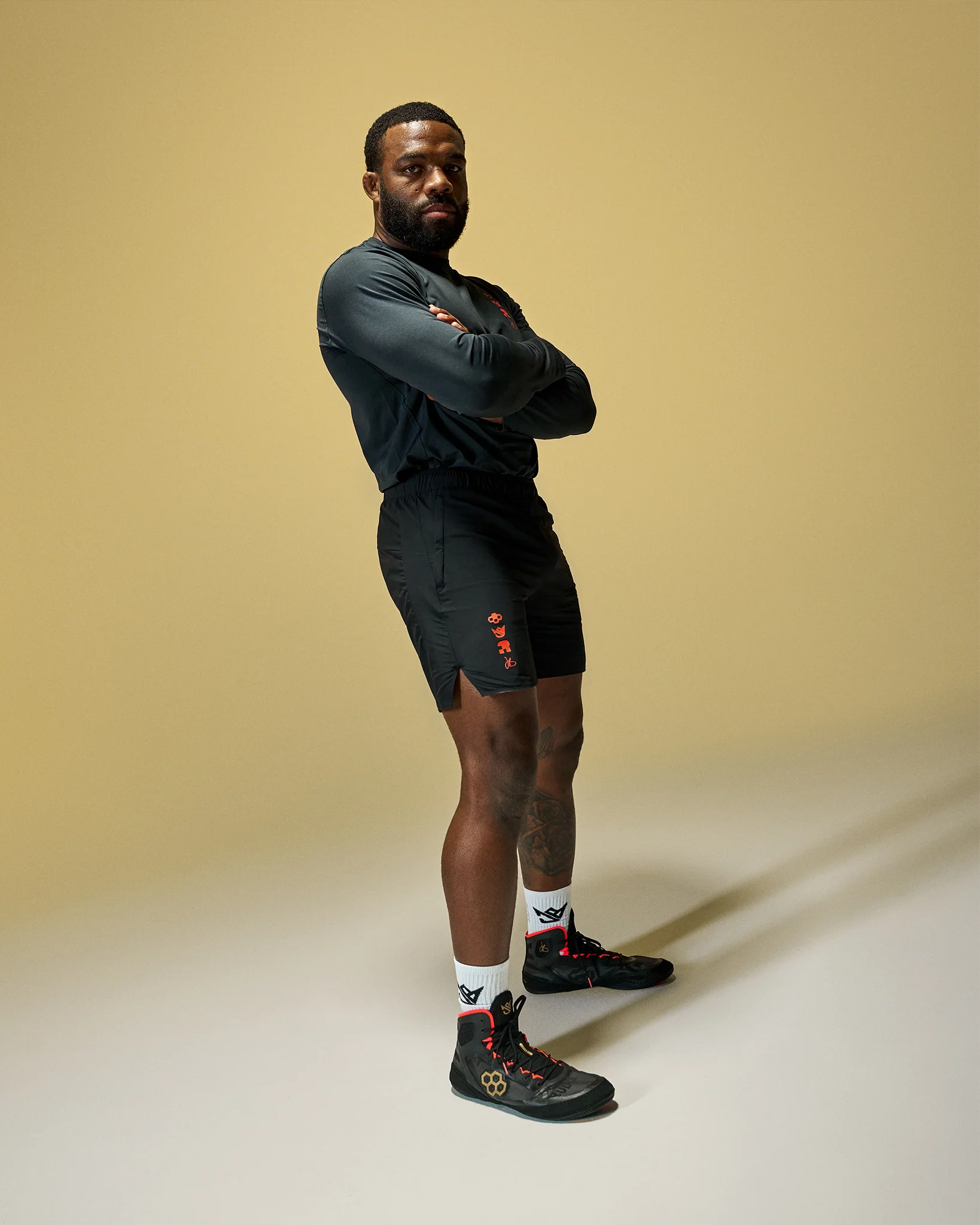 RUDIS JB-UltraLITE Adult Wrestling Shoes - ALLISEEISGOLD - Image 3