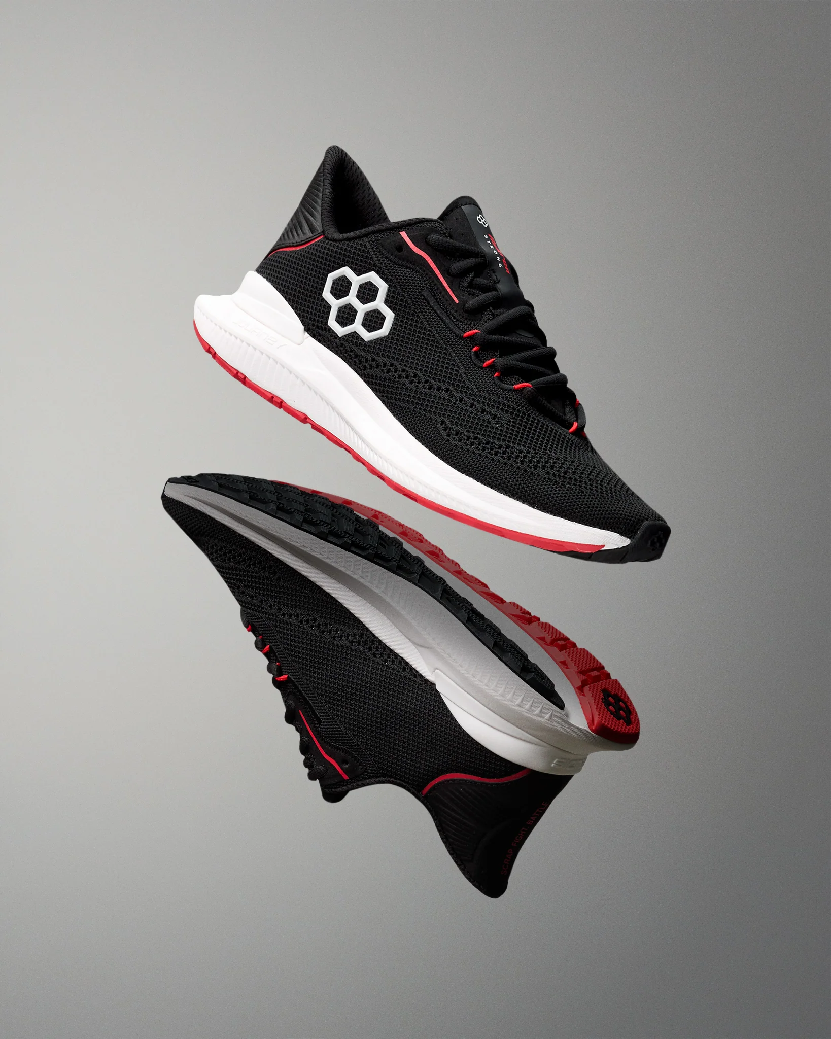 RUDIS Journey Knit Adult Training Shoes - Ben Askren Red