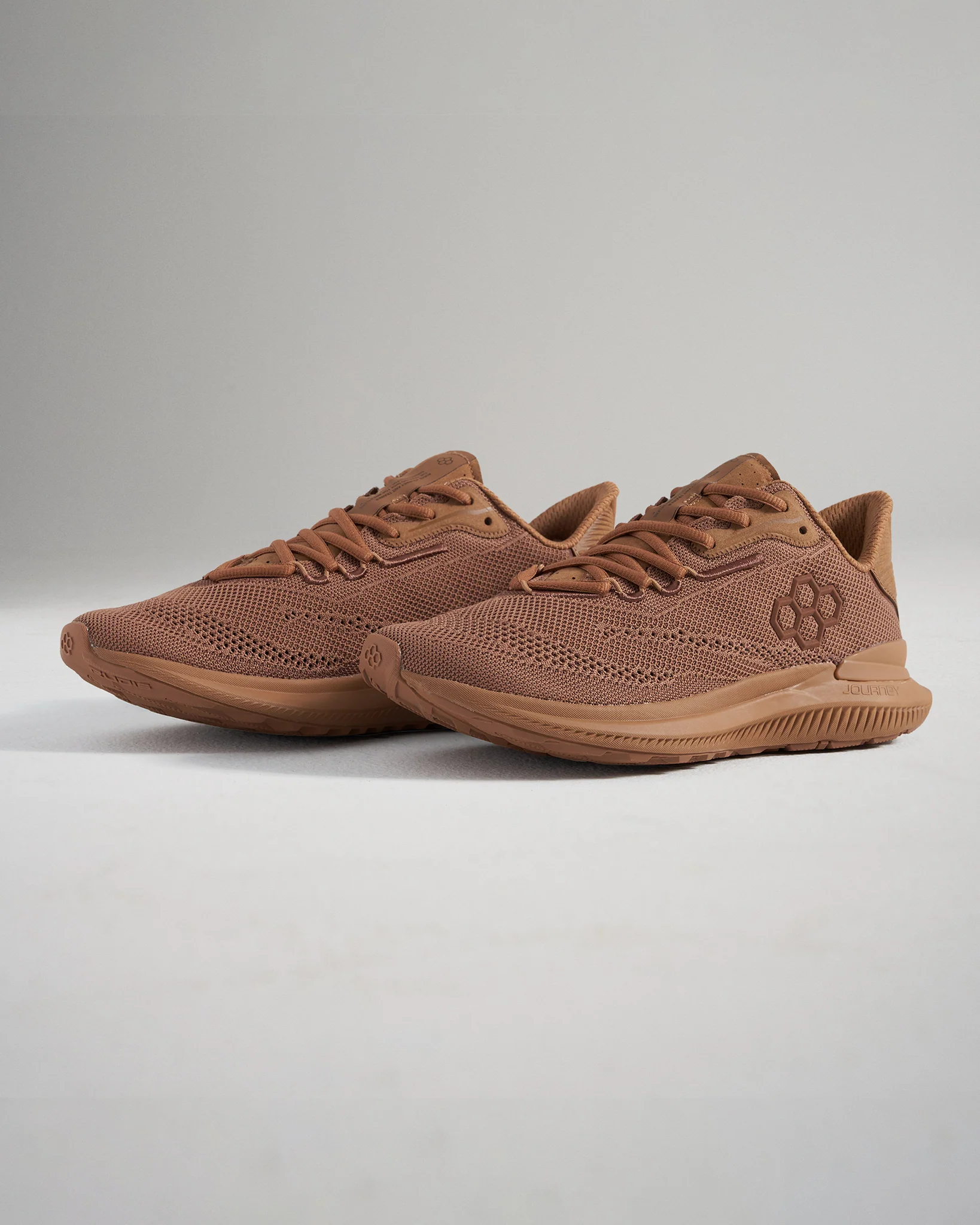 RUDIS Journey Knit Adult Training Shoes - Camel - Image 7