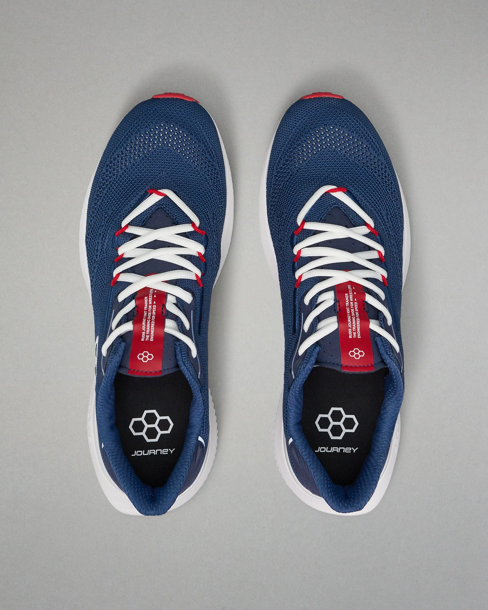 RUDIS Journey Knit Adult Training Shoes - Navy - Image 6