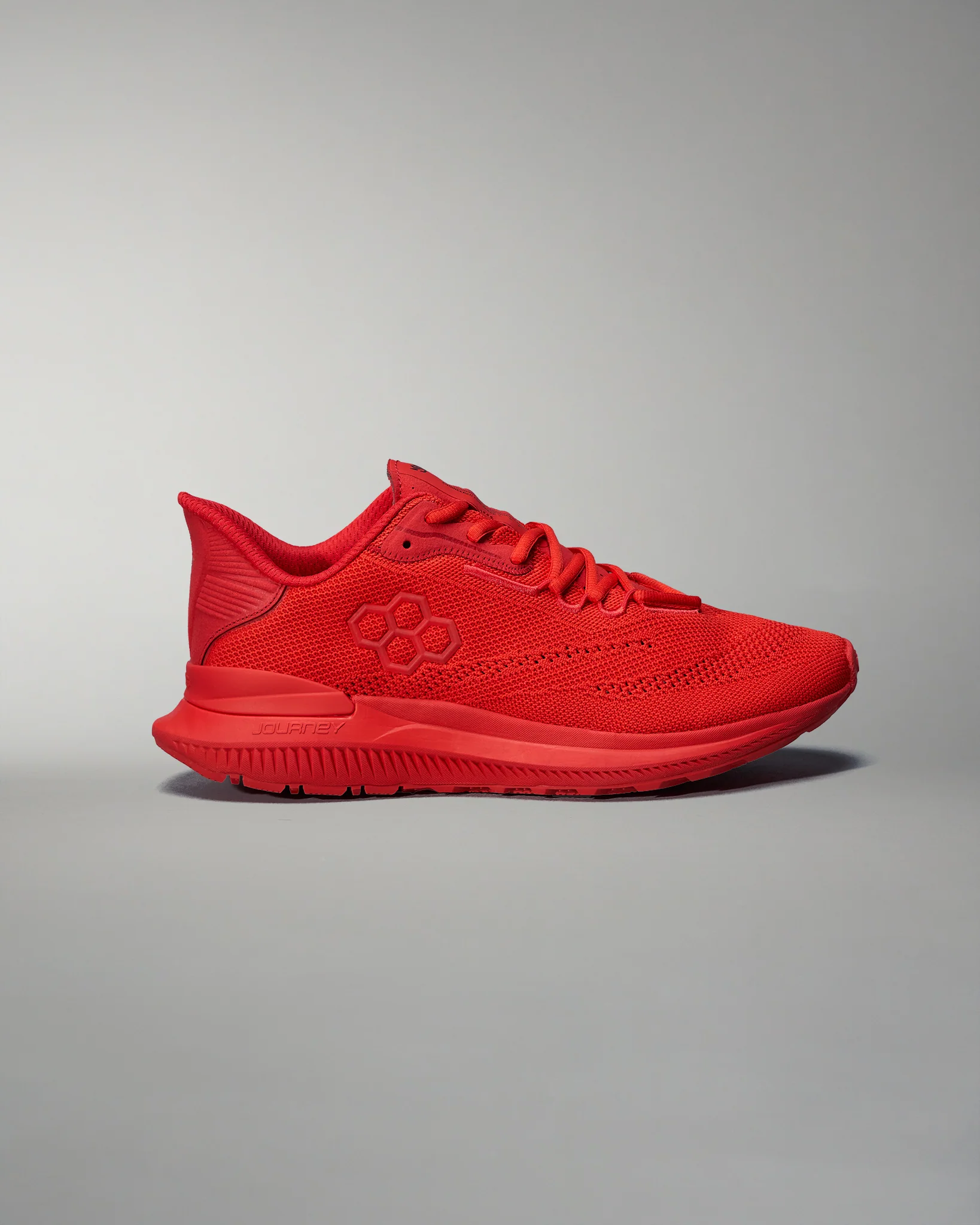 JB Edition Journey Knit Adult Training Shoes - Red - Image 3