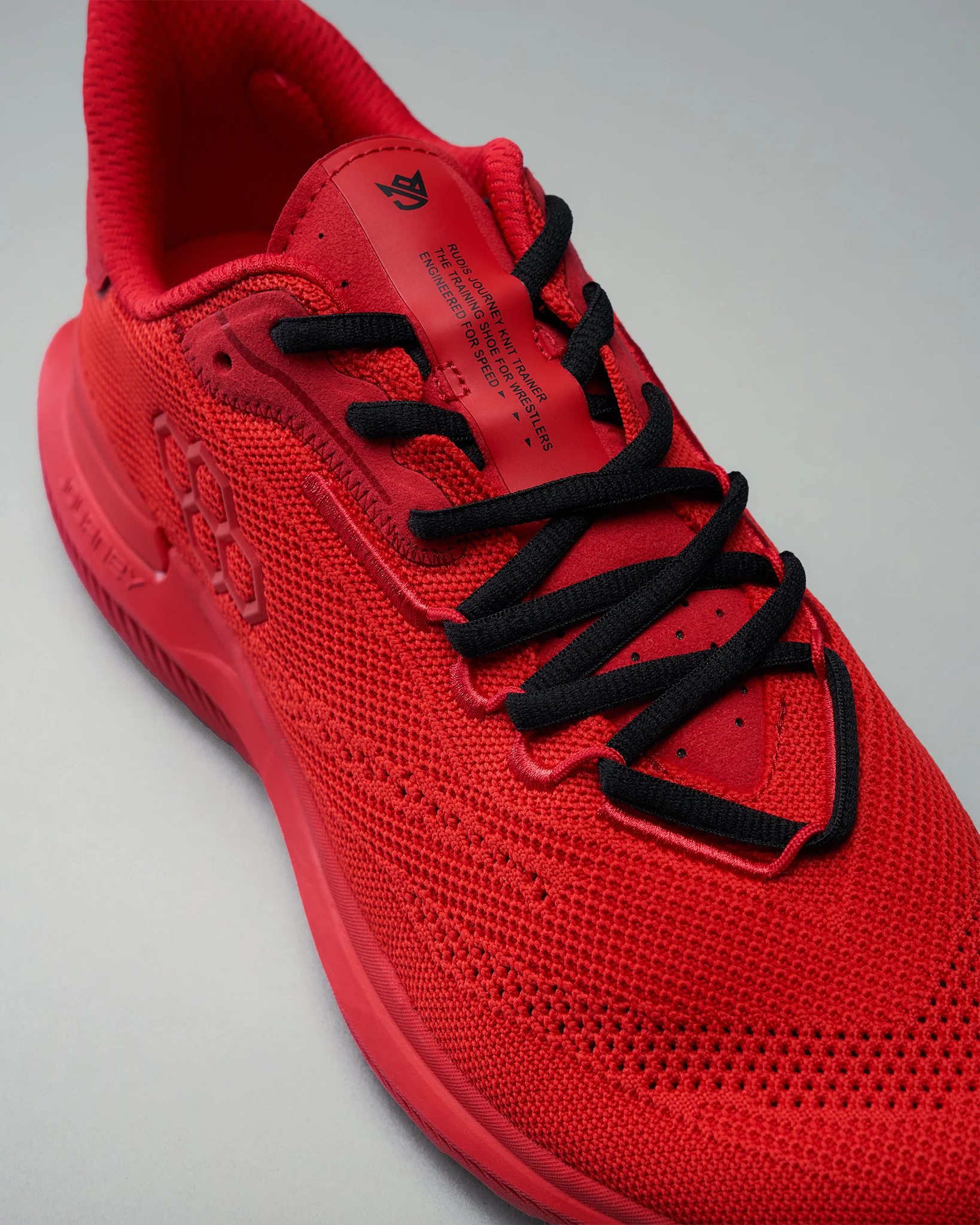 JB Edition Journey Knit Adult Training Shoes - Red - Image 8