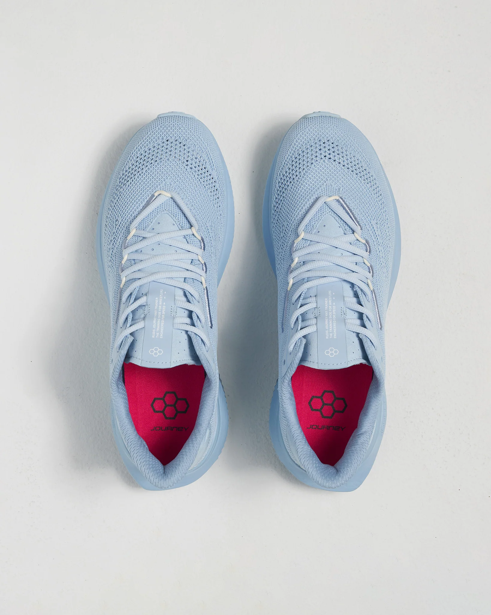 RUDIS Journey Knit Adult Training Shoes - Sky Blue - Image 6