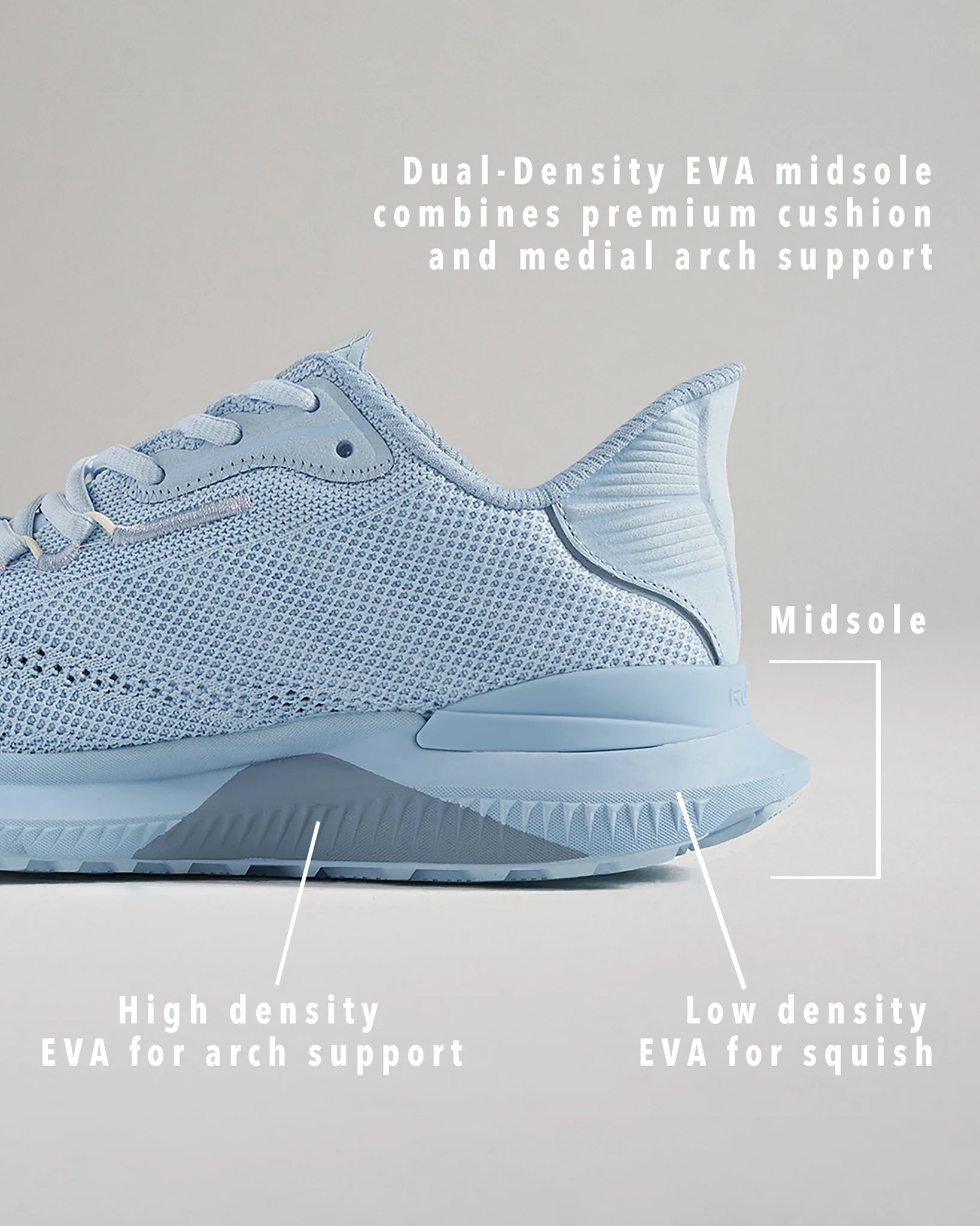 RUDIS Journey Knit Adult Training Shoes - Sky Blue - Image 9