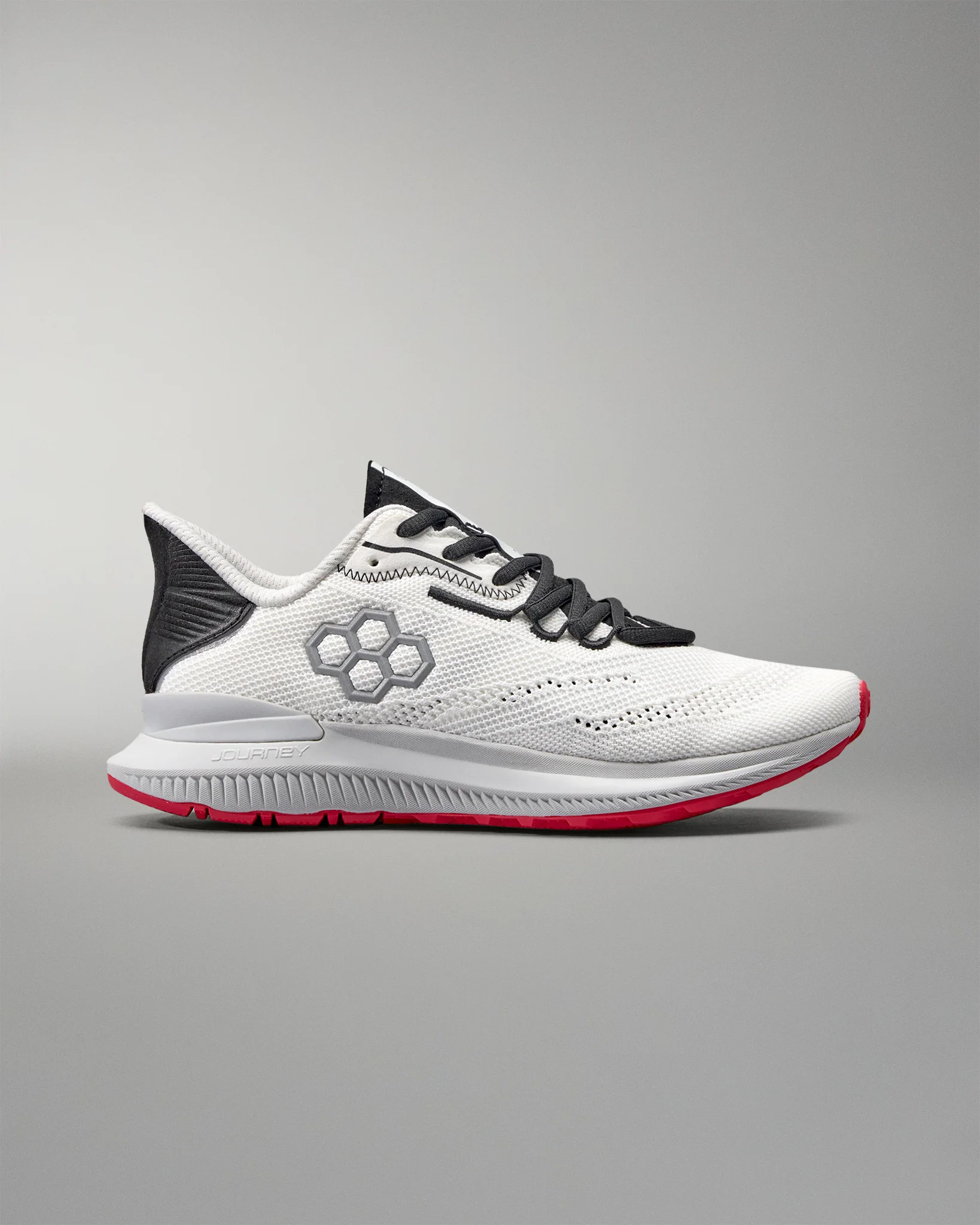 RUDIS Journey Knit Adult Training Shoes - White Hot - Image 3