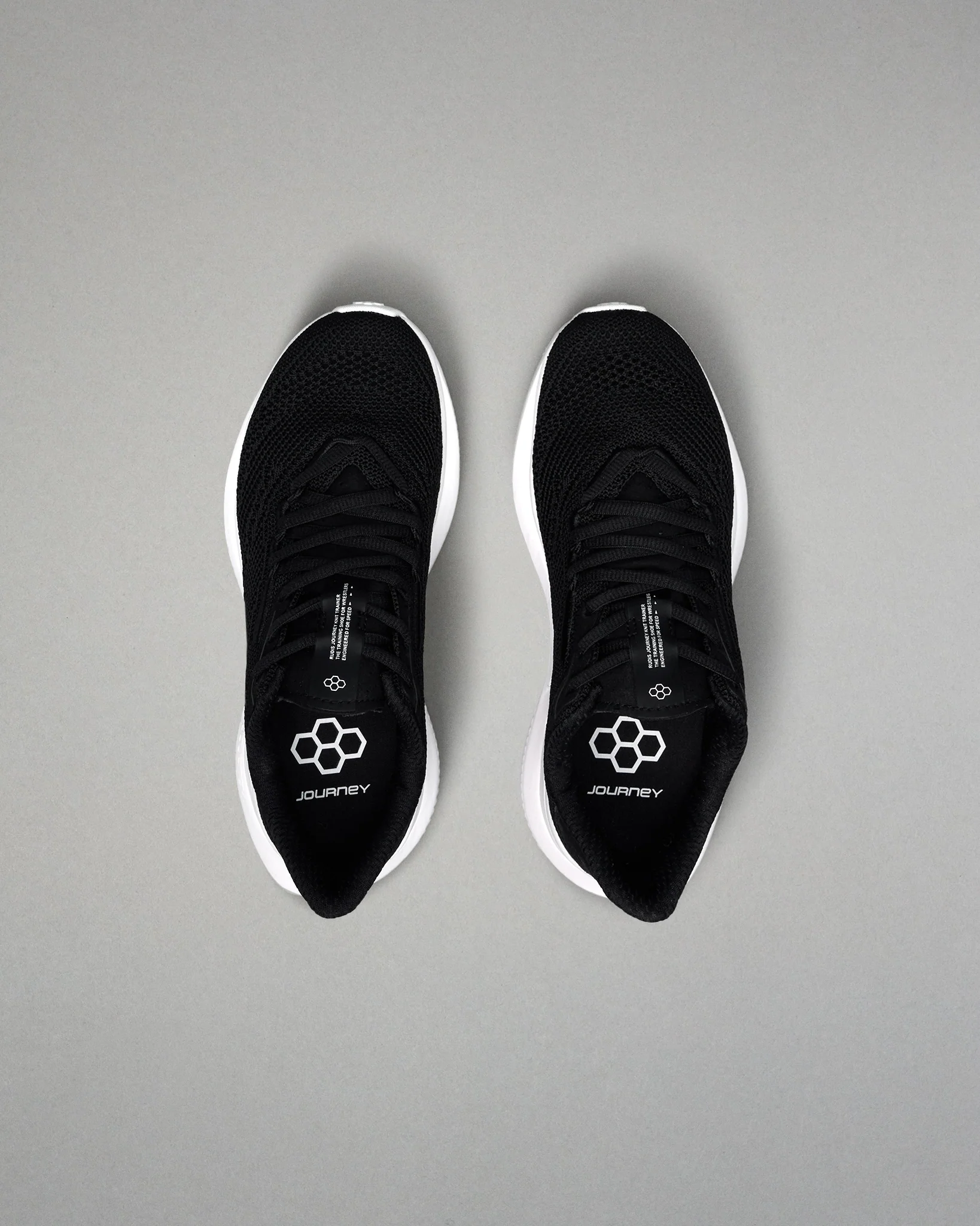 RUDIS Journey Knit Youth Training Shoes - Black - Image 5