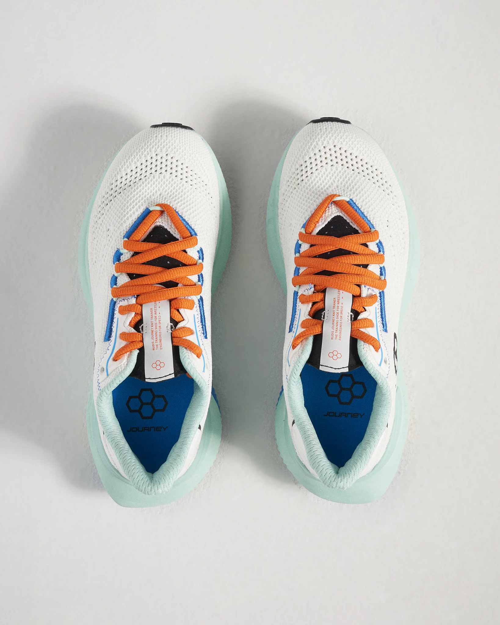RUDIS Journey Knit Youth Training Shoes - Coastal Blue - Image 5