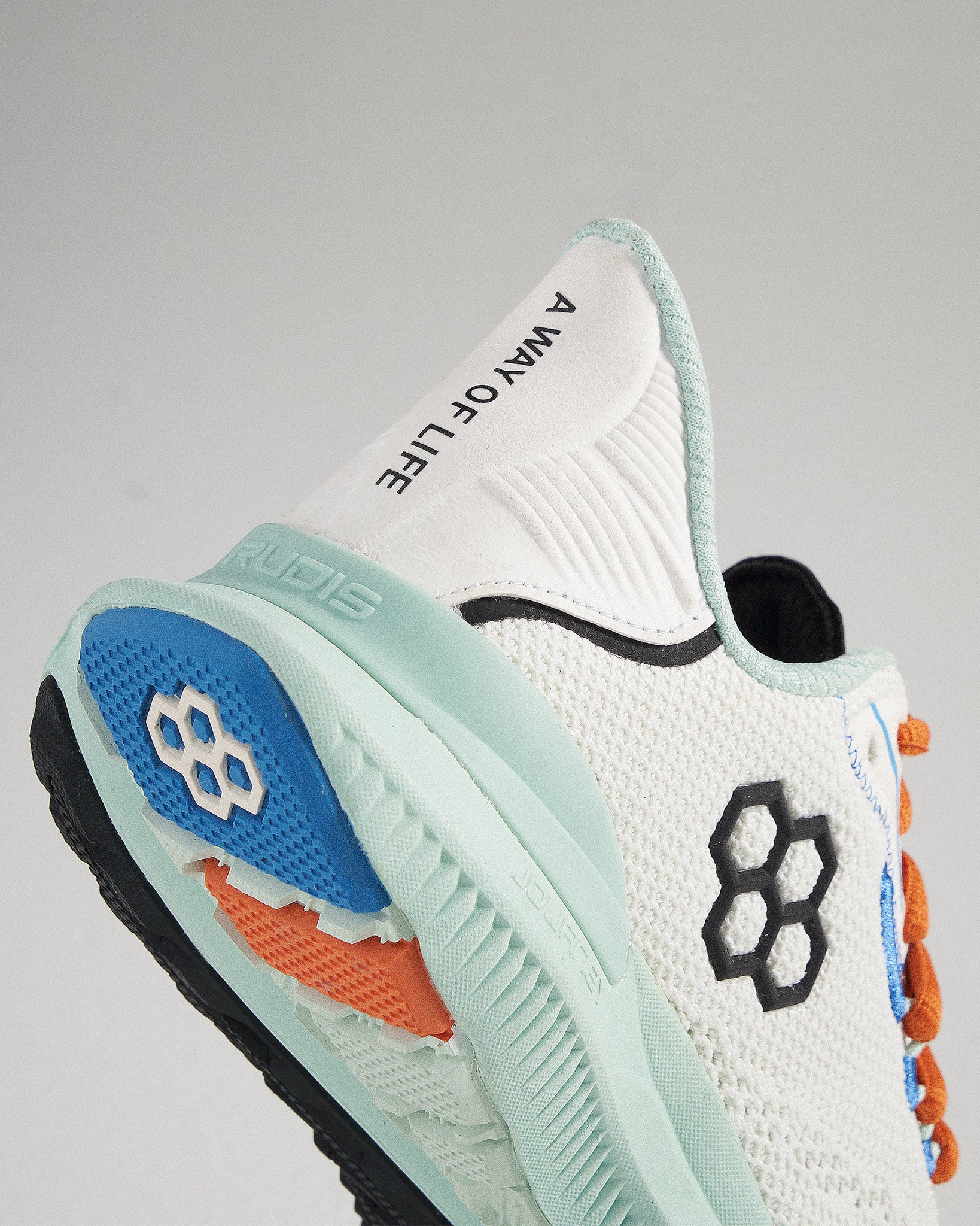 RUDIS Journey Knit Youth Training Shoes - Coastal Blue - Image 7