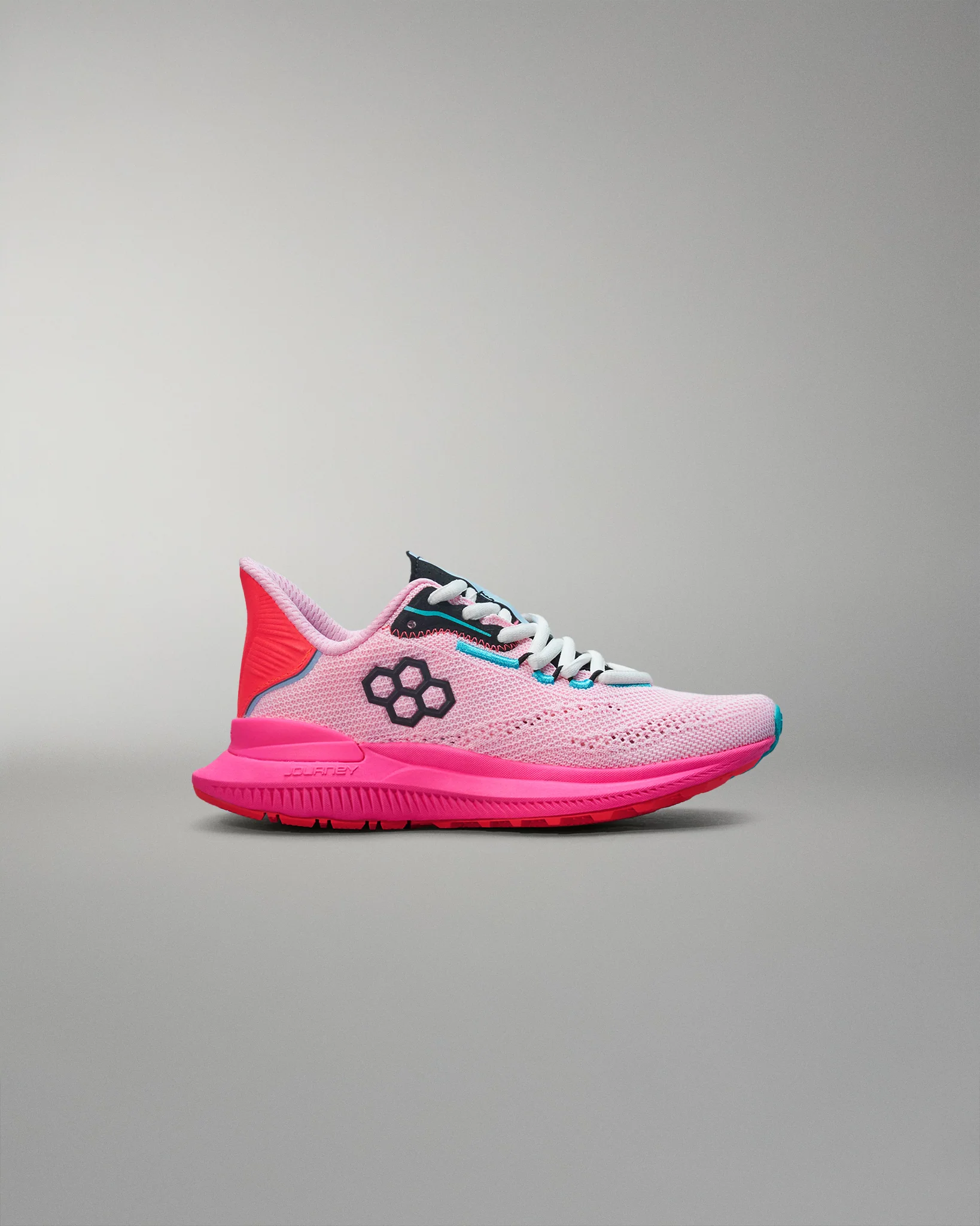 RUDIS Journey Knit Youth Training Shoes - Electric Pink - Image 2