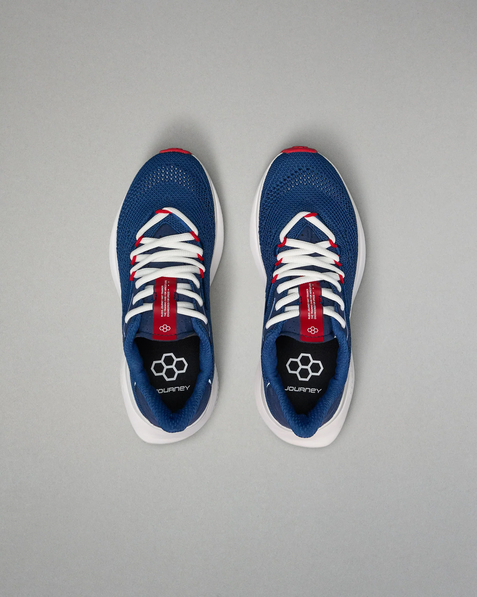 RUDIS Journey Knit Youth Training Shoes - Navy - Image 5