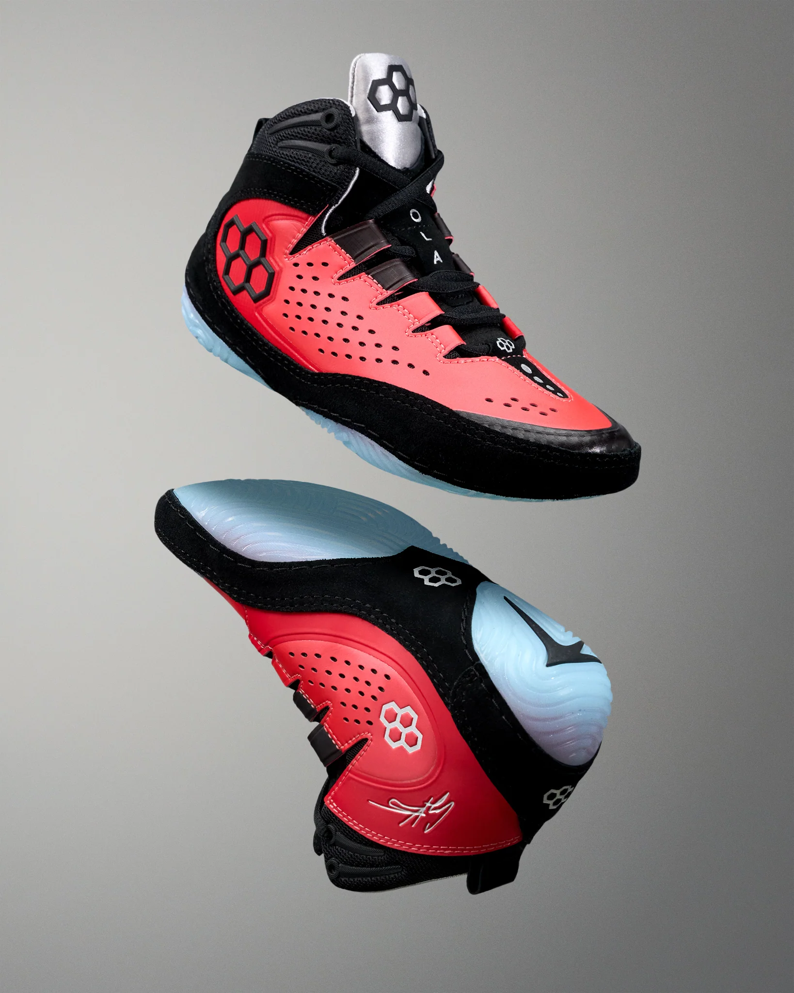 RUDIS Kolat Adult Wrestling Shoes - Inferno