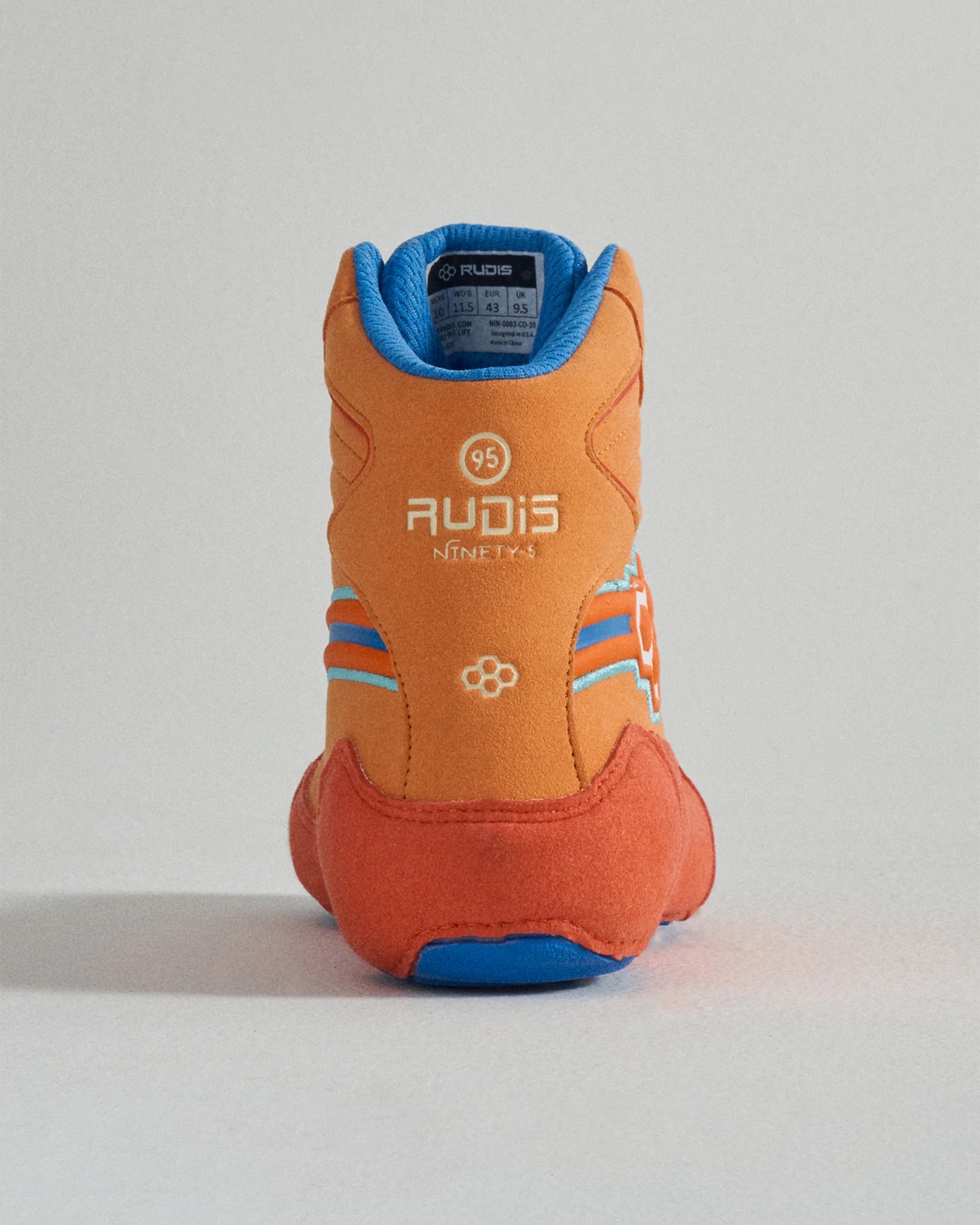 RUDIS Ninety-5 Youth Wrestling Shoes - Orange - Image 7