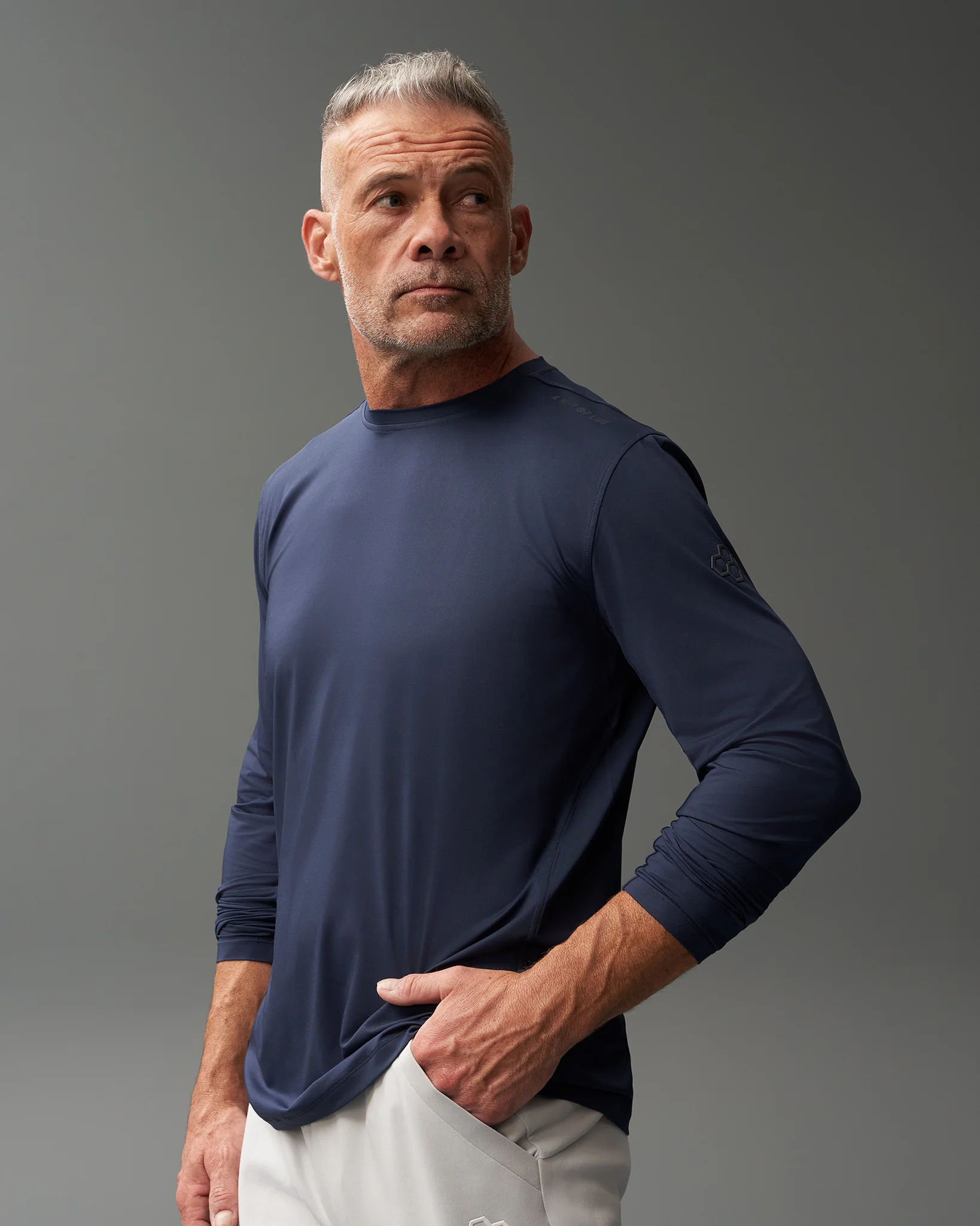 RUDIS Performance Long Sleeve - Navy - Image 2