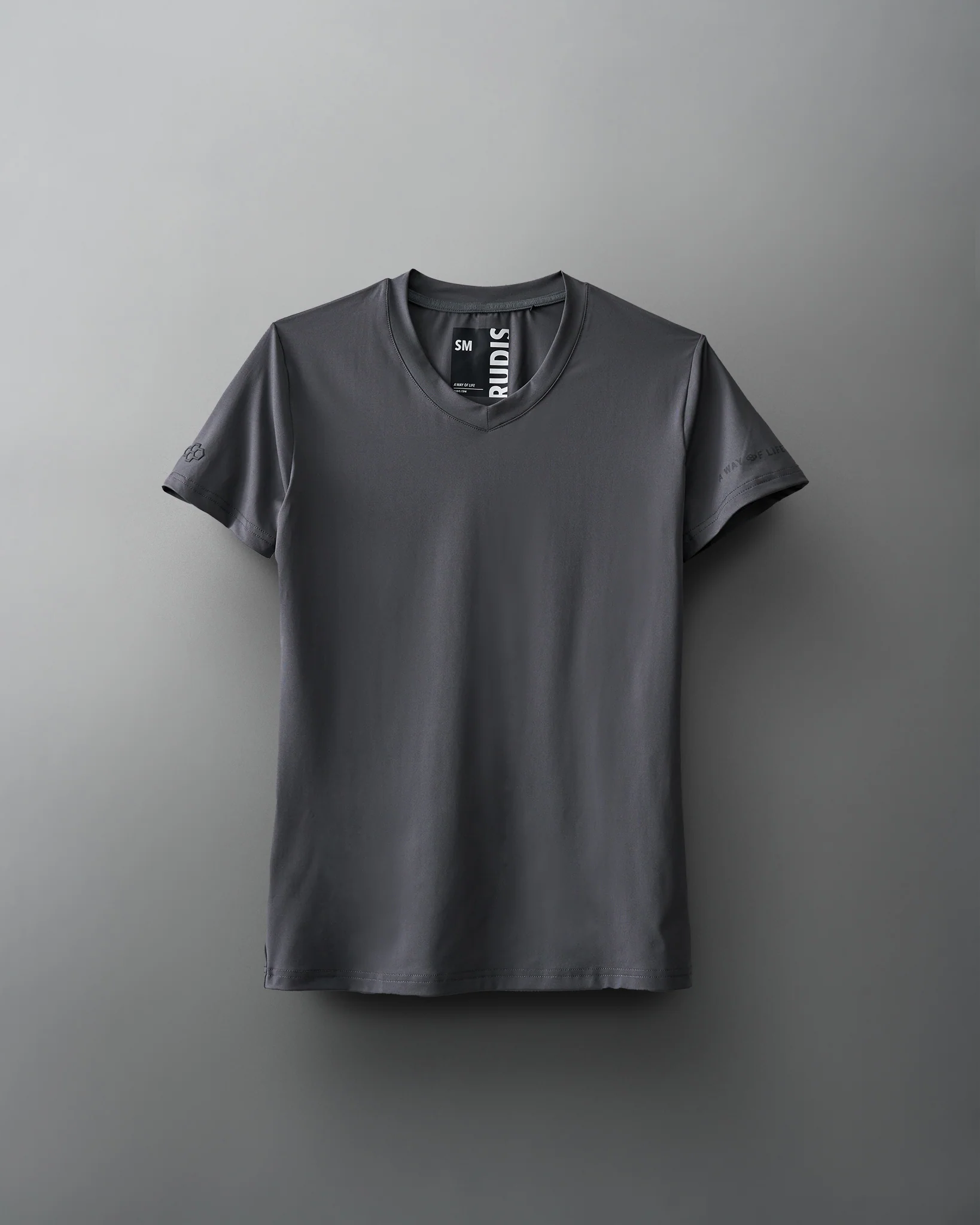 RUDIS Performance Women's V-Neck T-Shirt - Carbon - Image 3