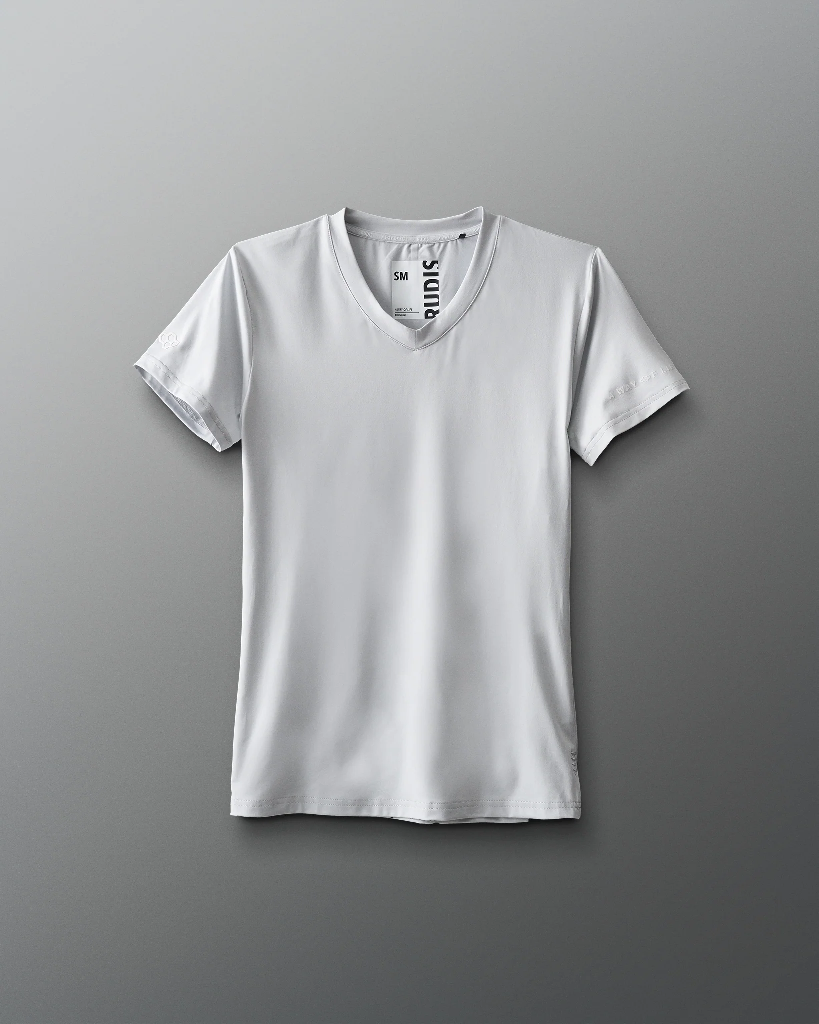 RUDIS Performance Women's V-Neck T-Shirt - Lunar Gray