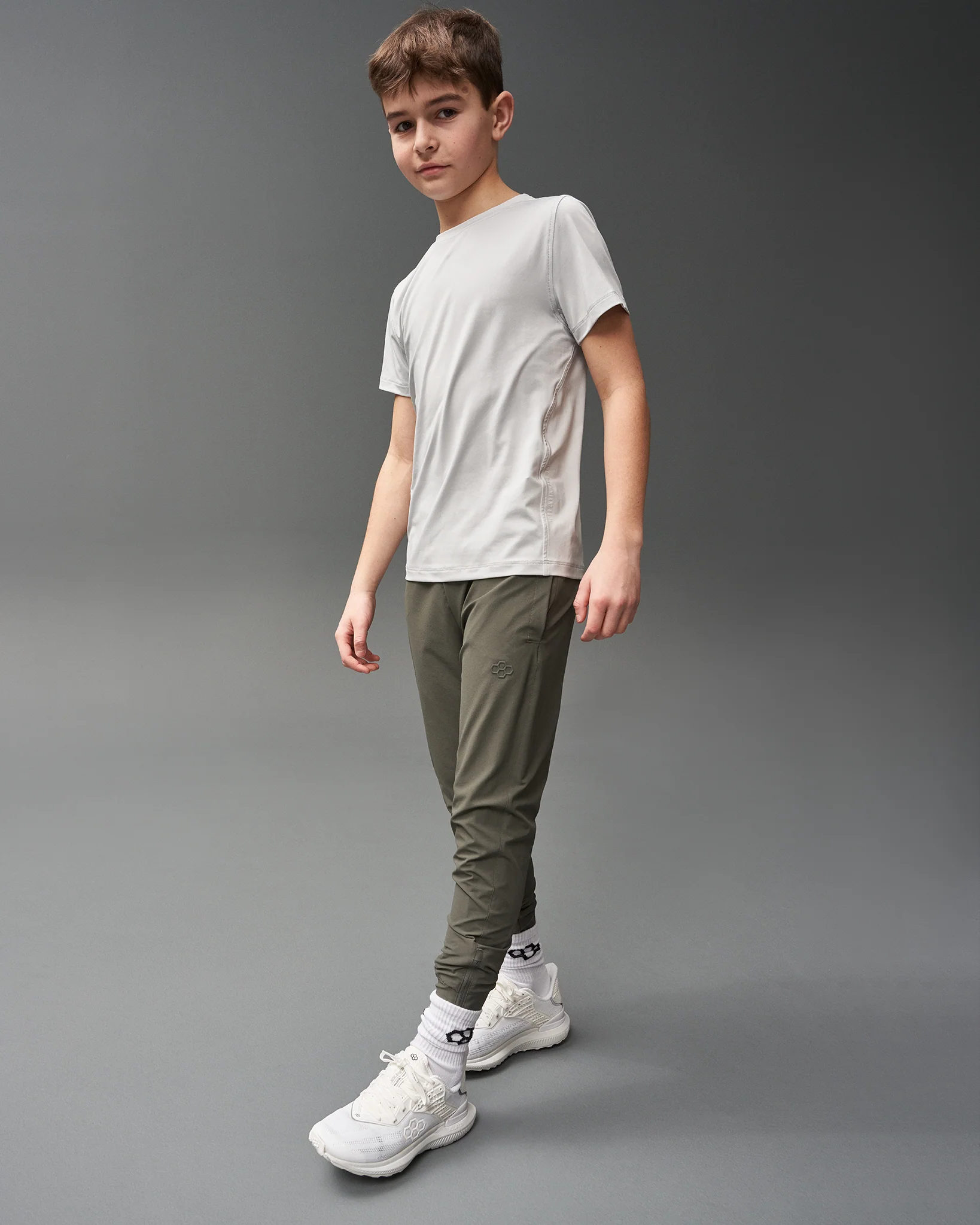 RUDIS Performance Youth T-Shirt - Lunar Gray - Image 3