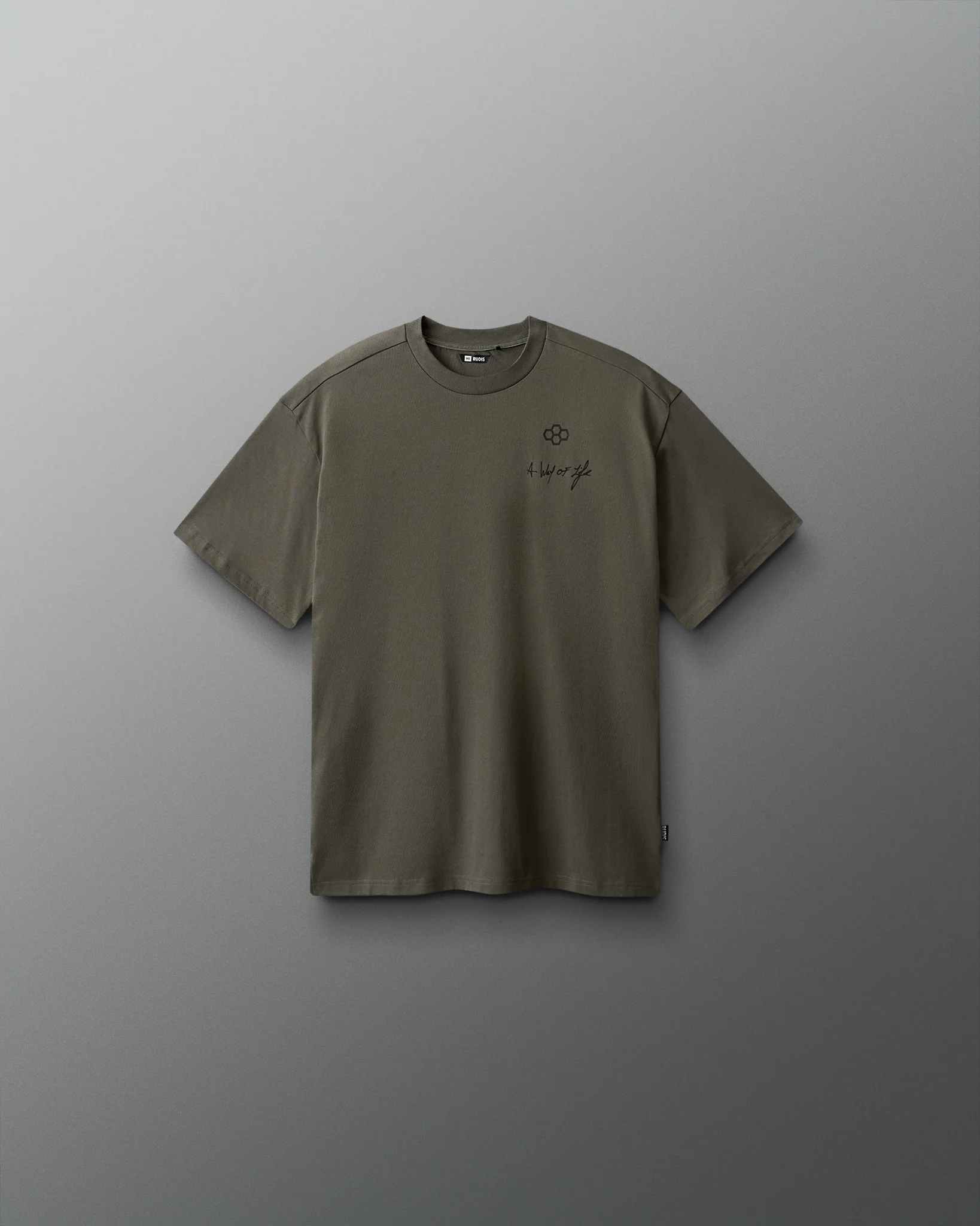 RUDIS Script Youth Drop Shoulder T-Shirt