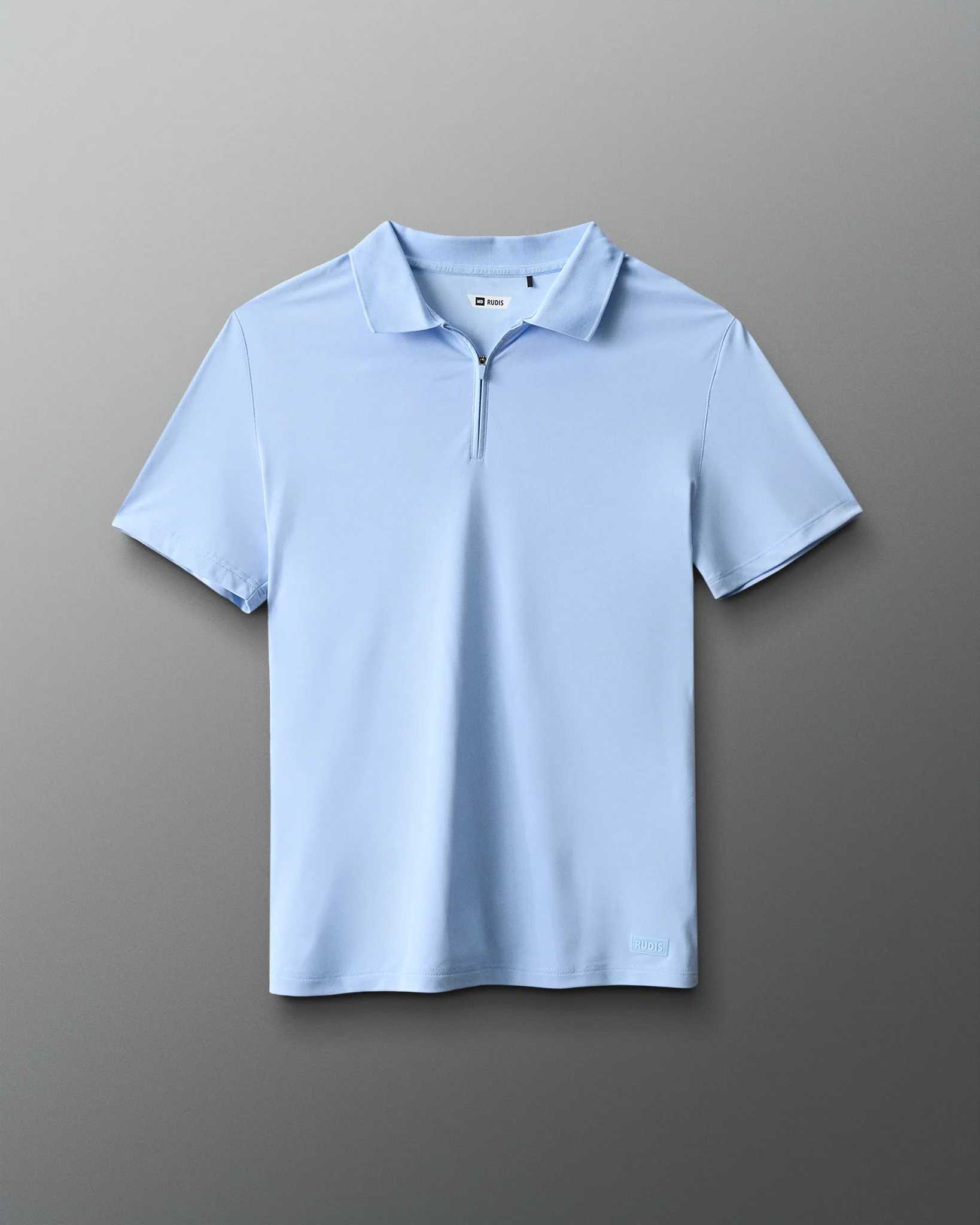 RUDIS Stretch Pique Zip Polo - Image 9