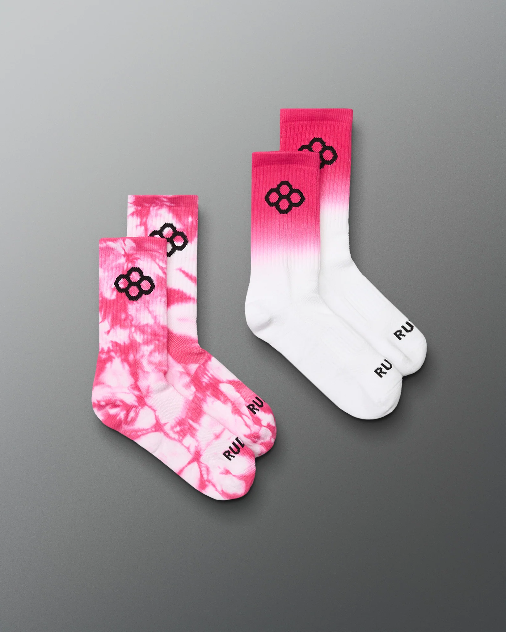 RUDIS Tie-Dye Essential Socks (2 Pair) - Image 2