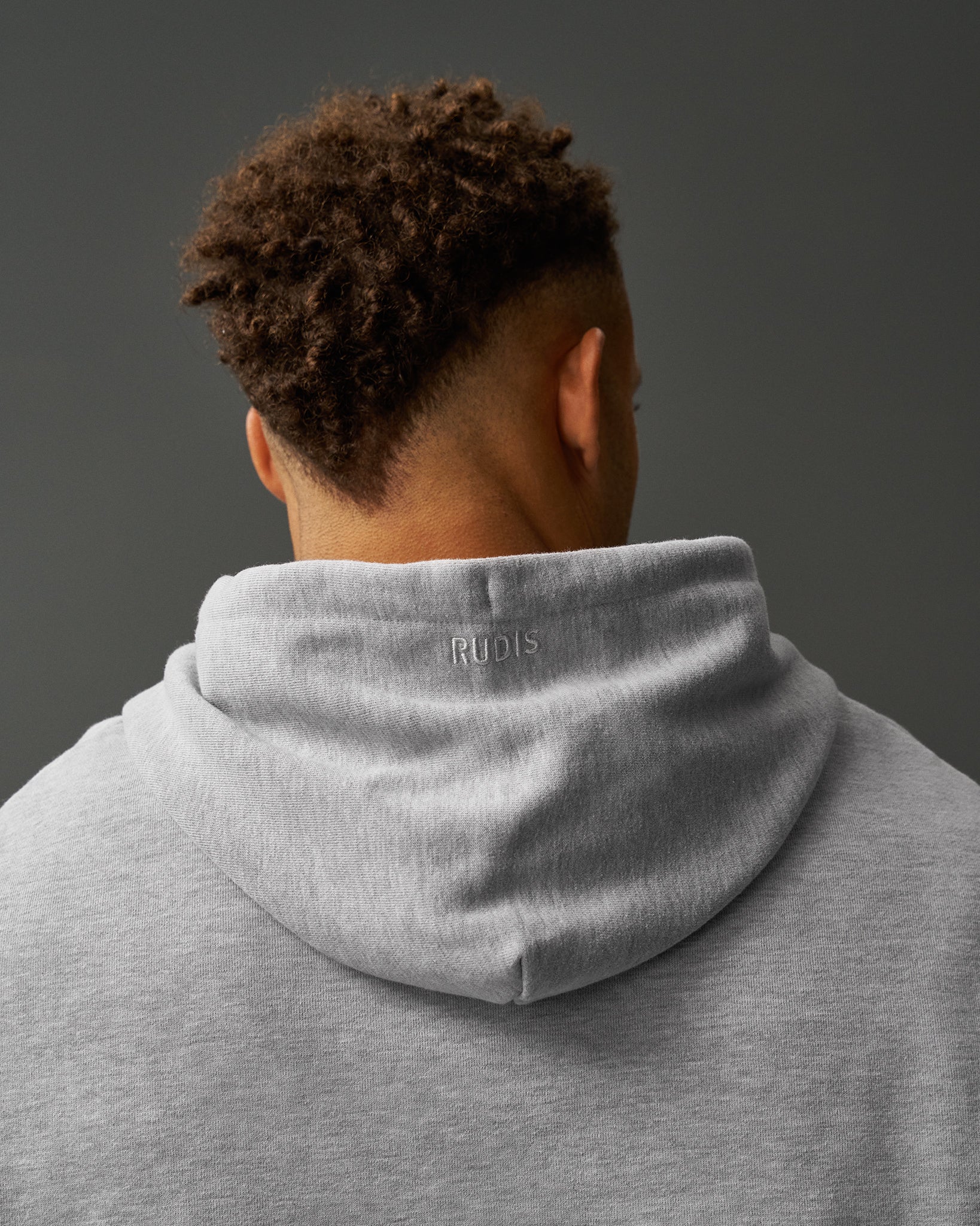 RUDIS Titan Heavyweight Fleece Hoodie - Athletic Gray - Image 2