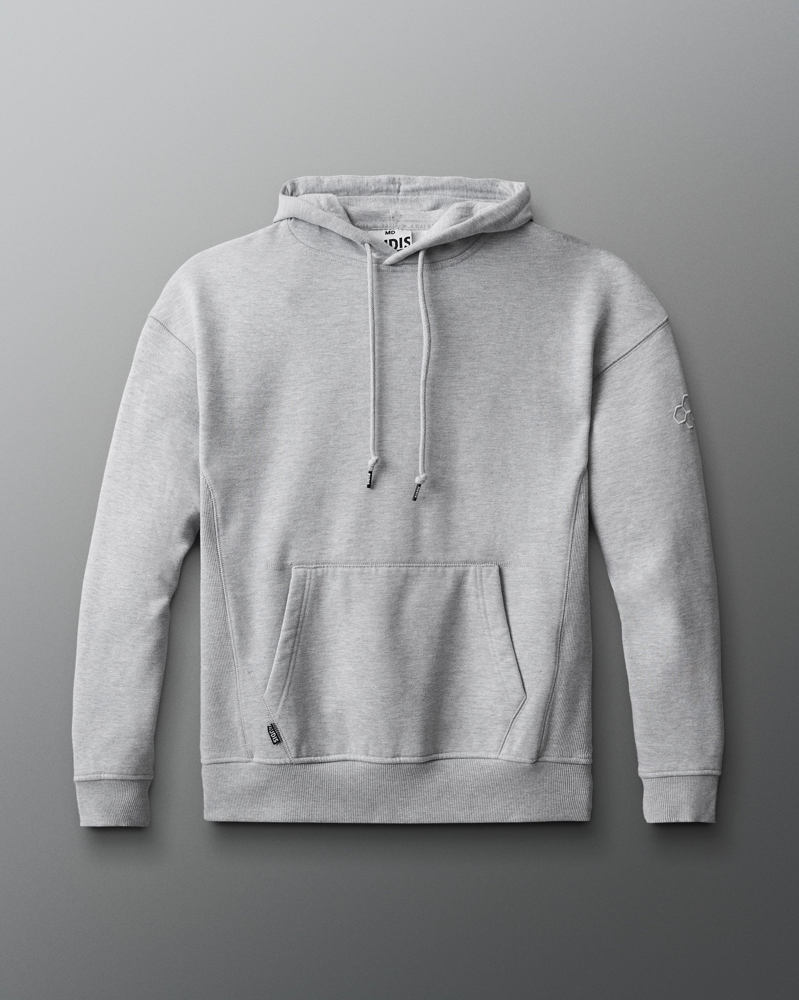 RUDIS Titan Heavyweight Fleece Hoodie - Athletic Gray - Image 3