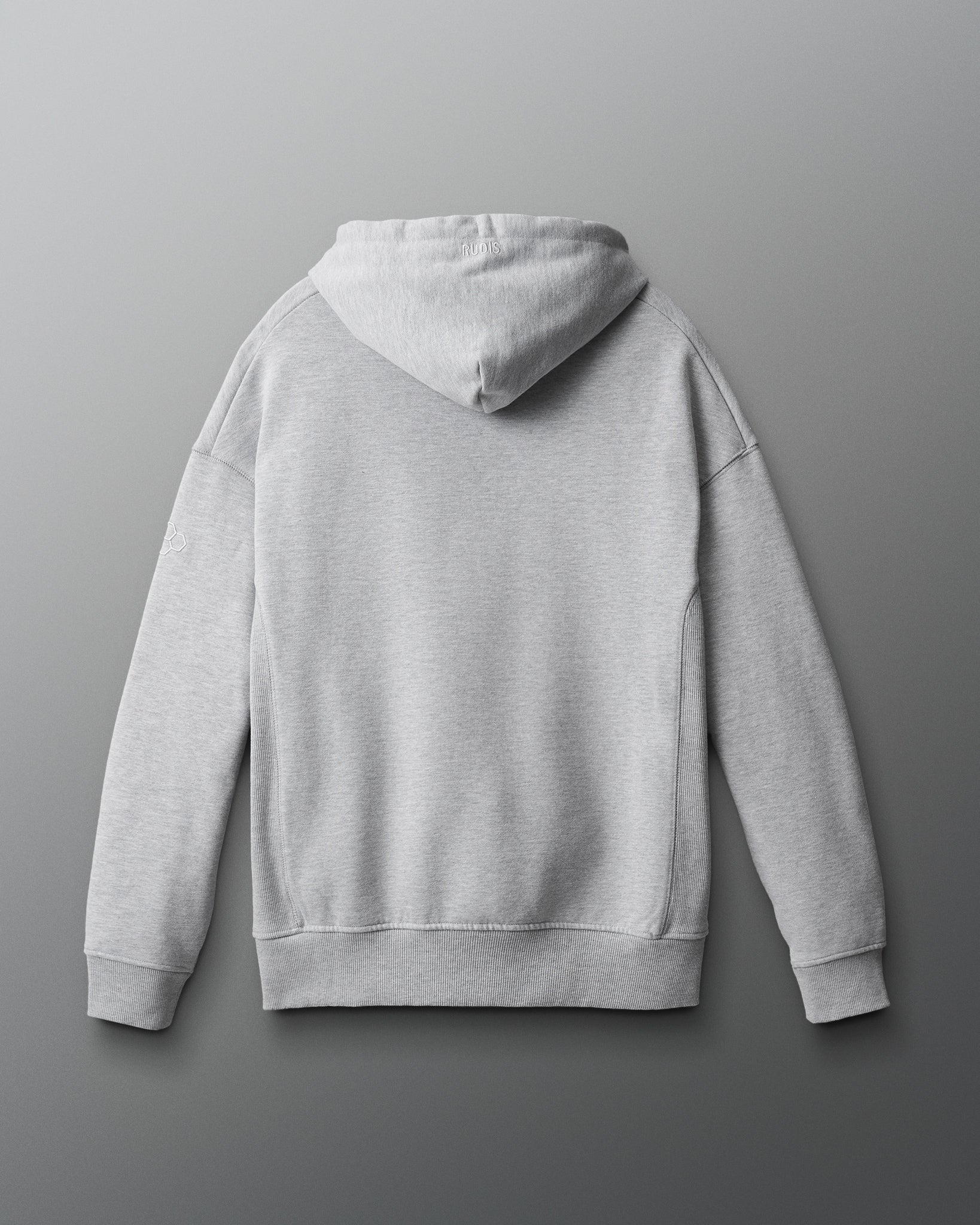 RUDIS Titan Heavyweight Fleece Hoodie - Athletic Gray - Image 4