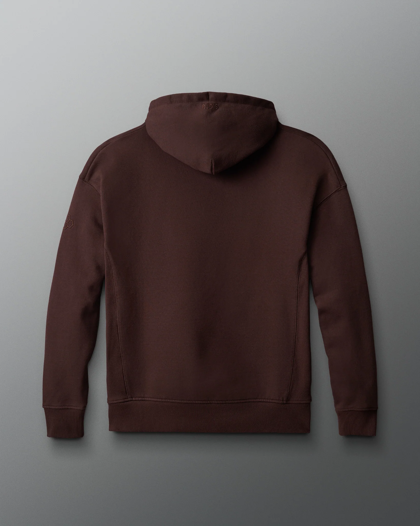 RUDIS Titan Heavyweight Fleece Hoodie - Ground Coffee - Image 6