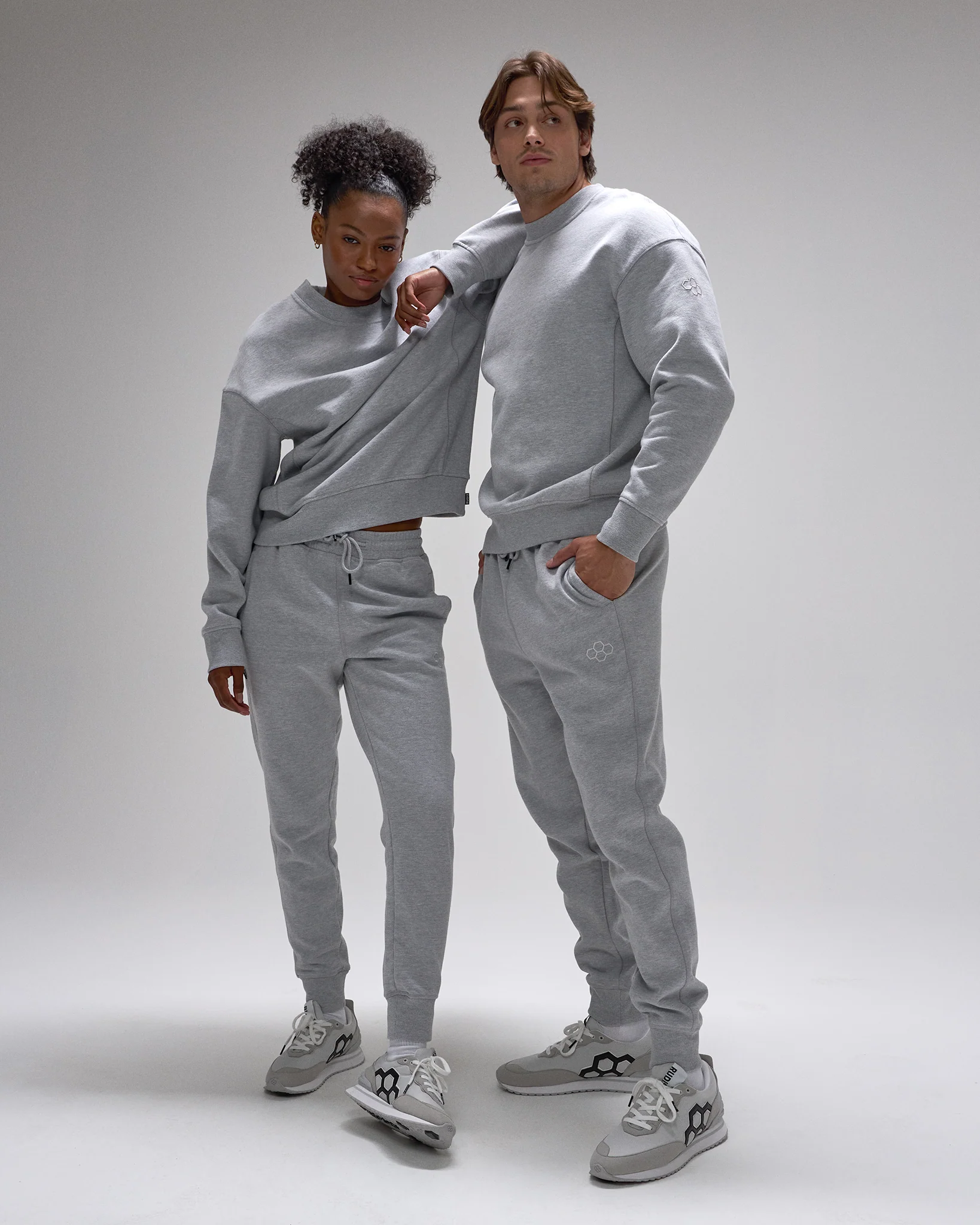 RUDIS Titan Heavyweight Fleece Jogger - Athletic Gray - Image 2