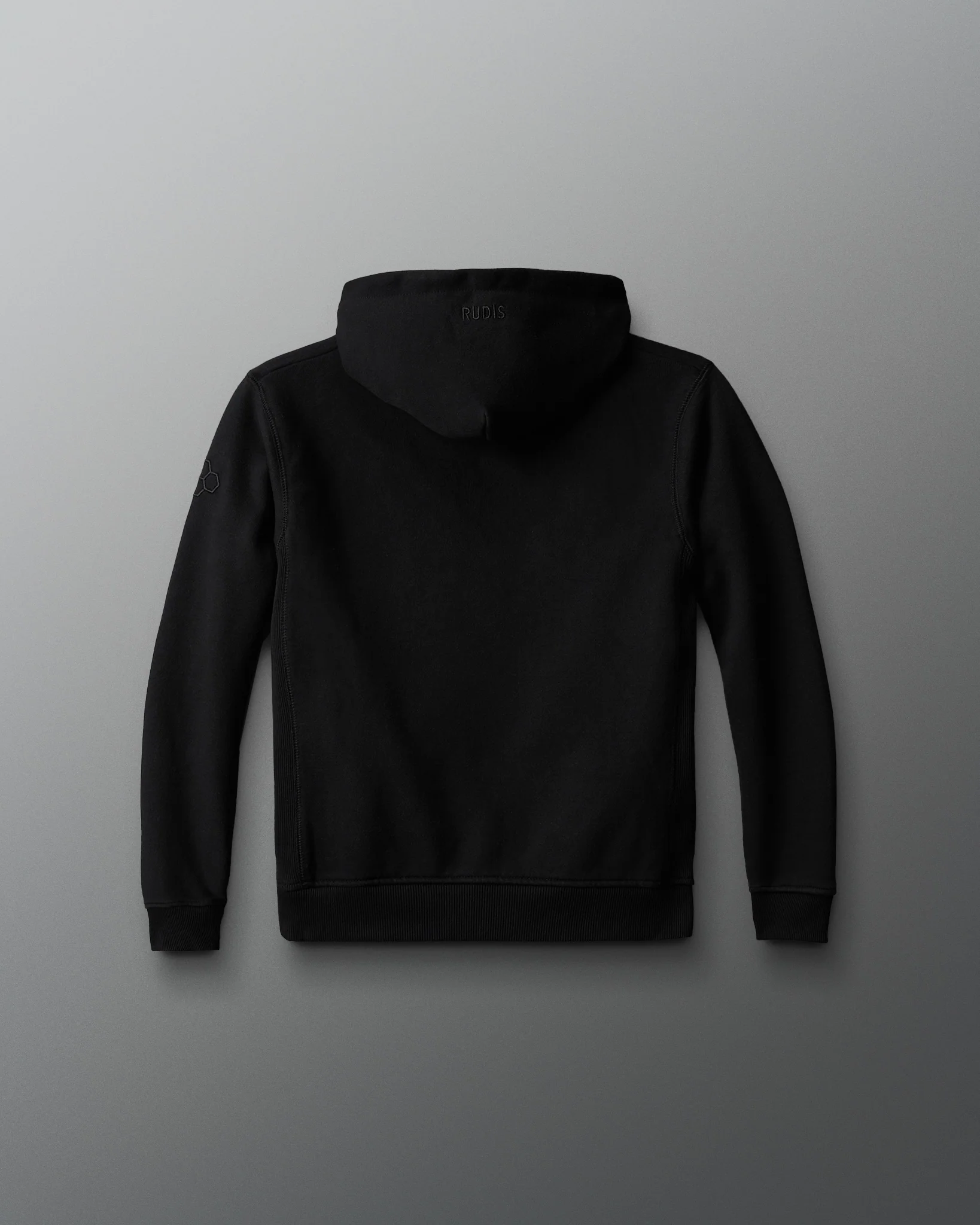 RUDIS Titan Heavyweight Fleece Youth Hoodie - Black - Image 2