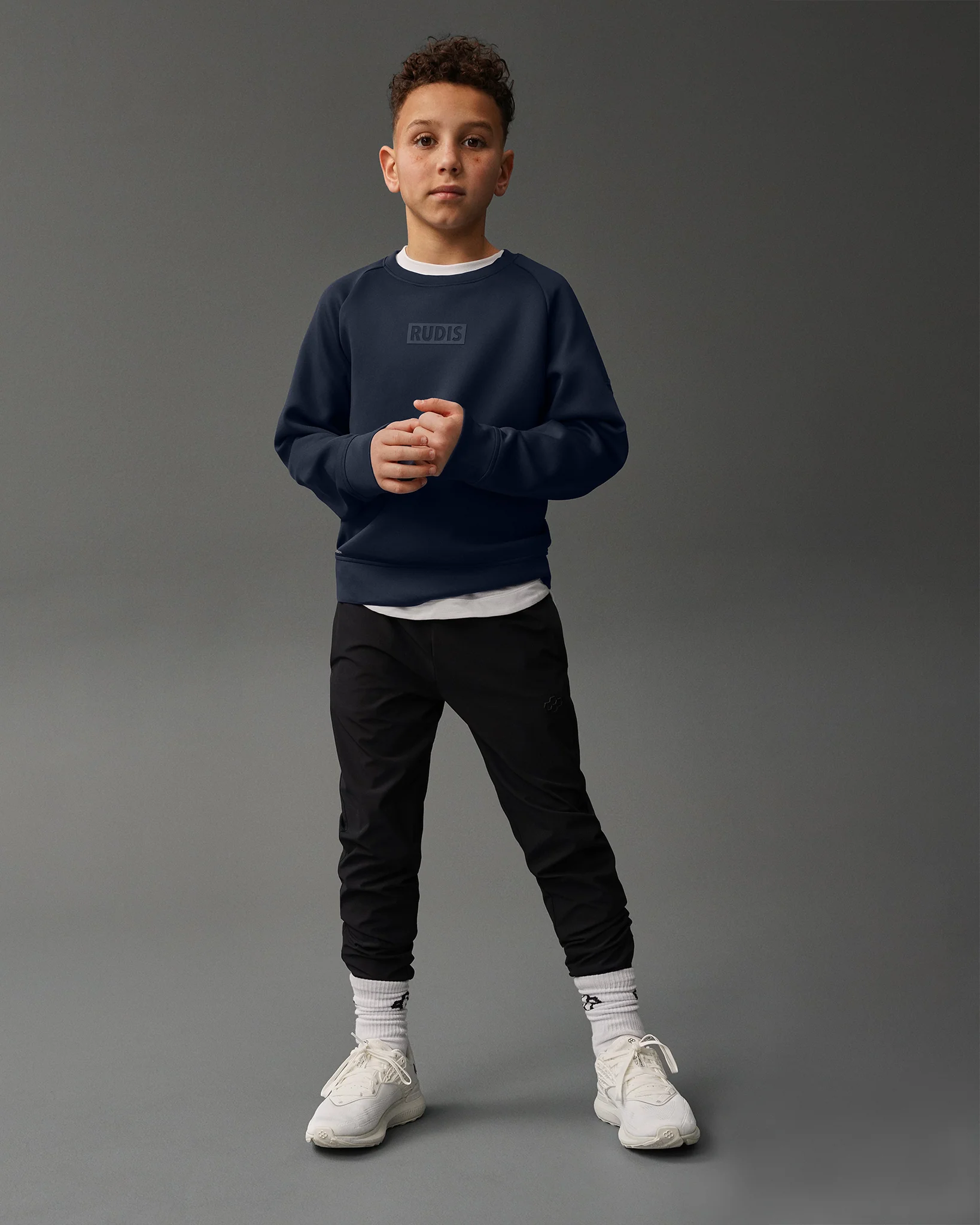 RUDIS Tonal COOL-FEEL Youth crewneck