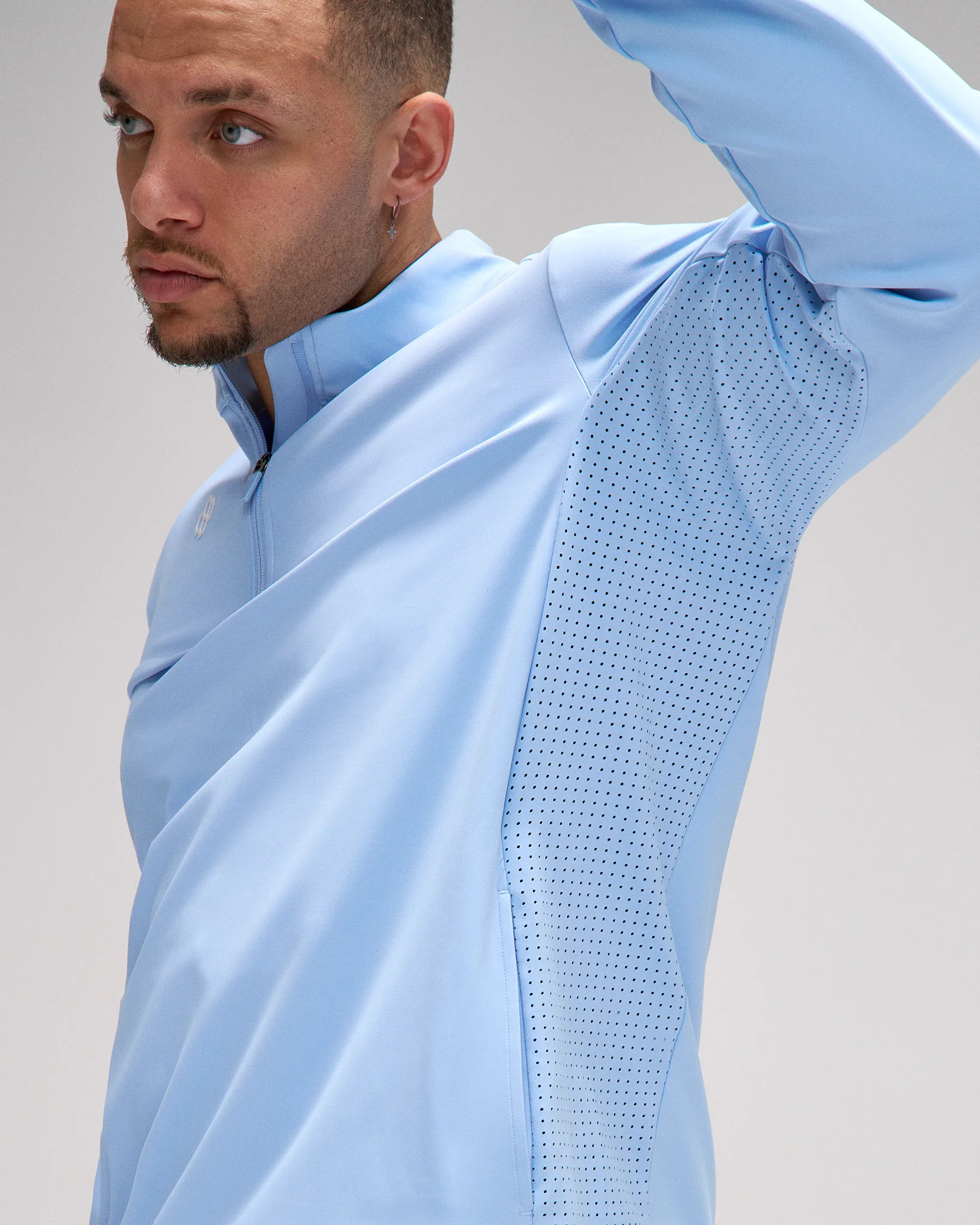RUDIS Victory 1/4 Zip - Light Blue - Image 3