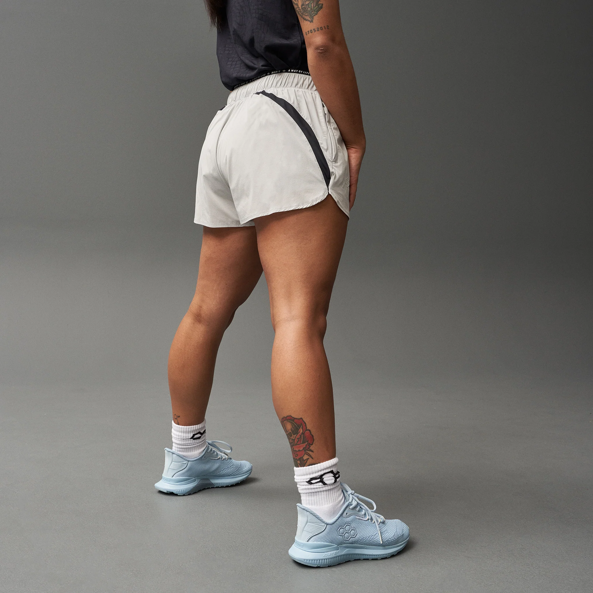 RUDIS Women's Hybrid Training Shorts - Image 4