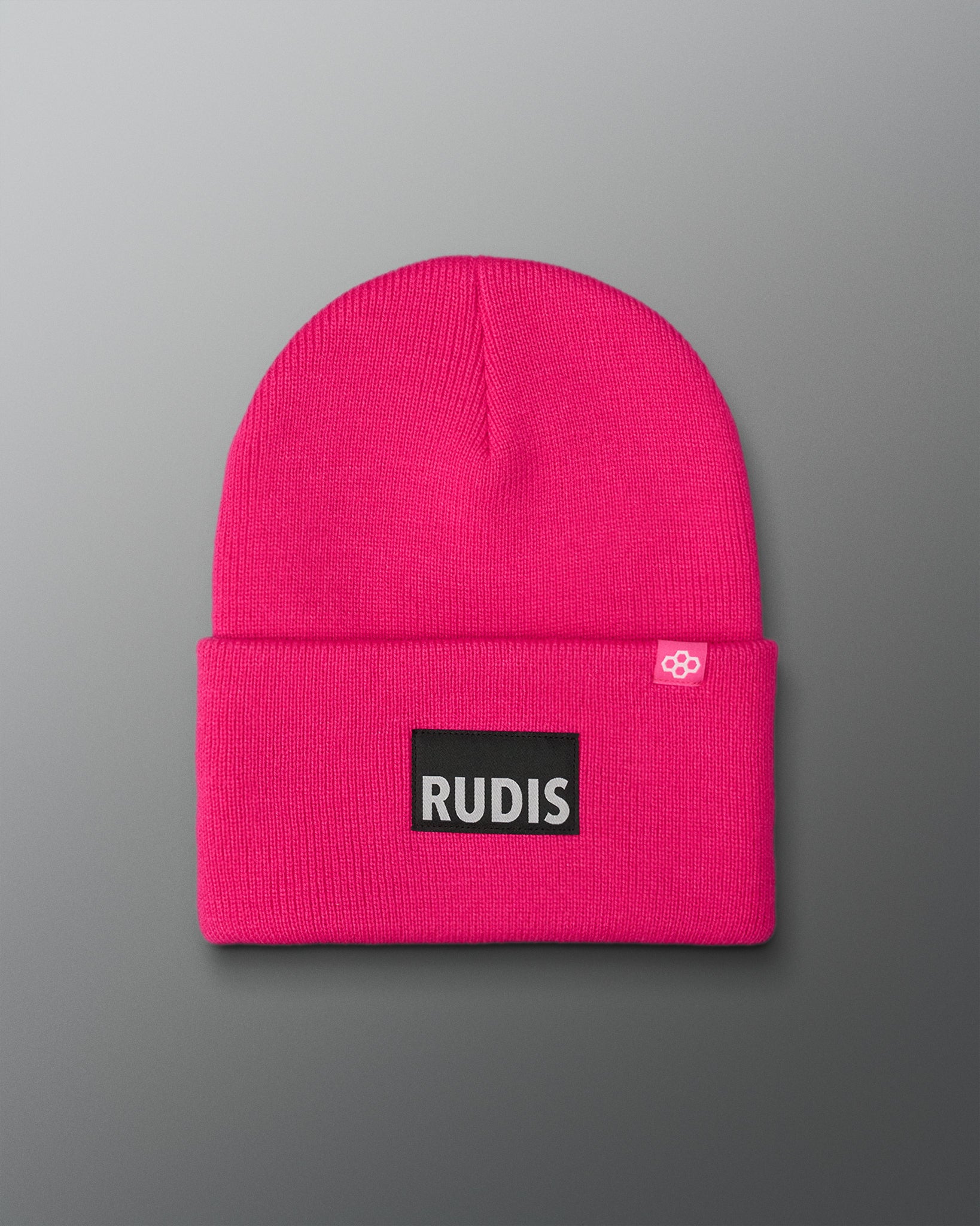 RUDIS Wordmark Foldover Beanie - Image 5