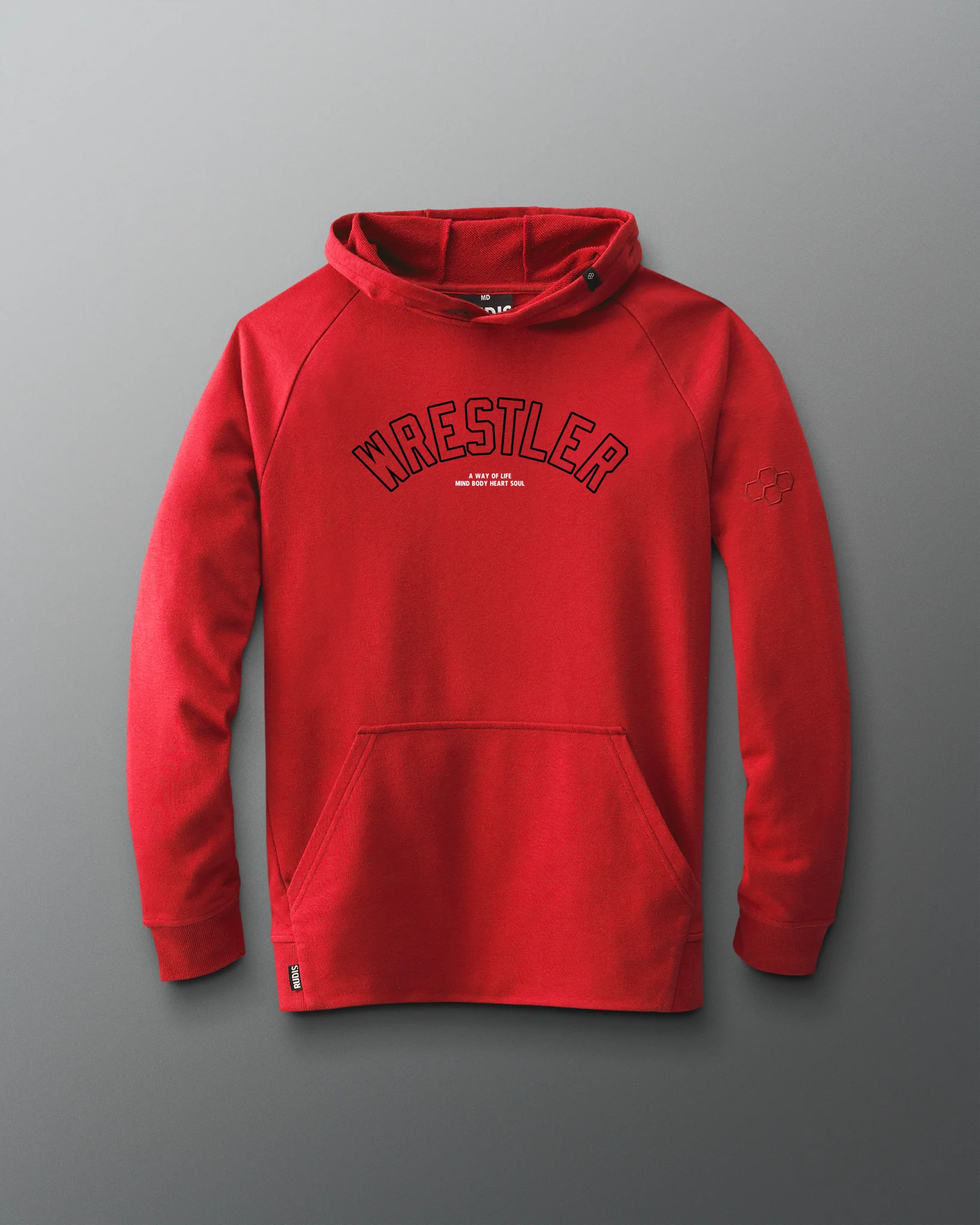 RUDIS Wrestler Arched Youth Elite Terry Hoodie - Image 3