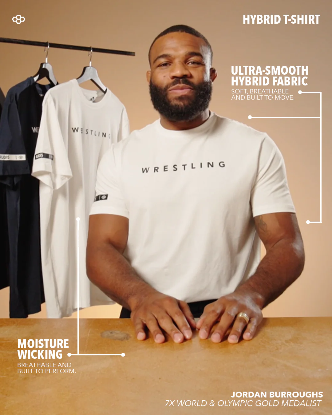 RUDIS Wrestling Hybrid T-Shirt - Image 5