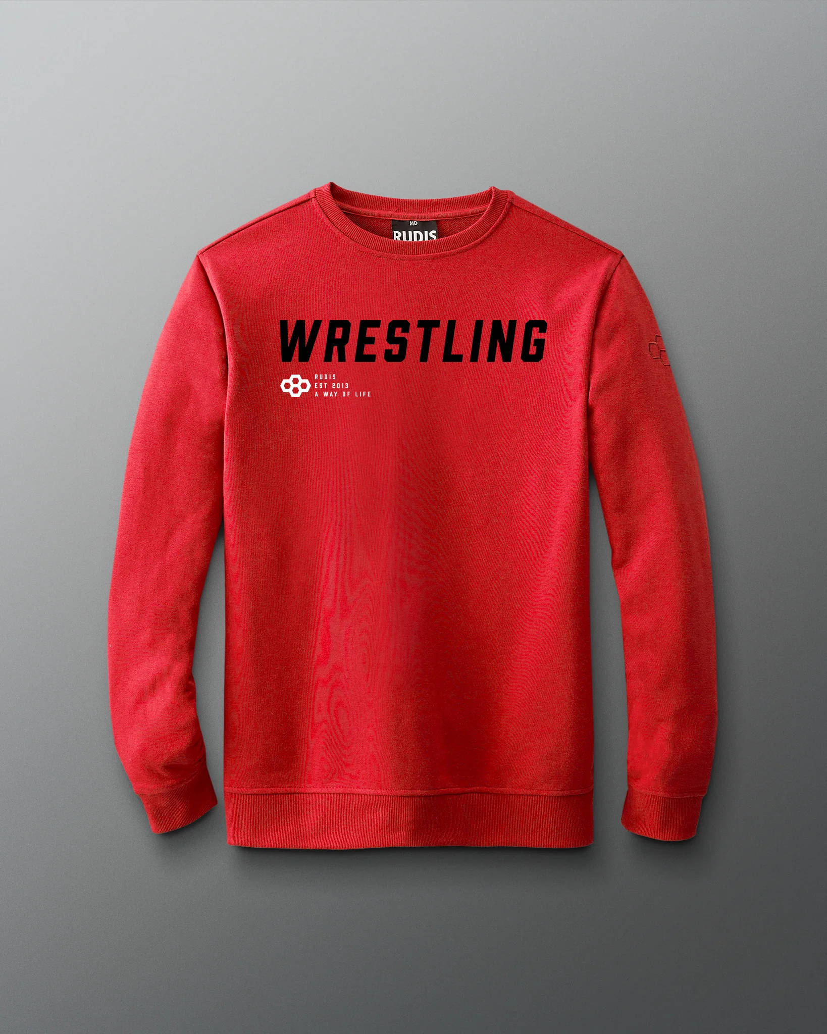 RUDIS Wrestling Slanted Elite Terry Crewneck - Image 2