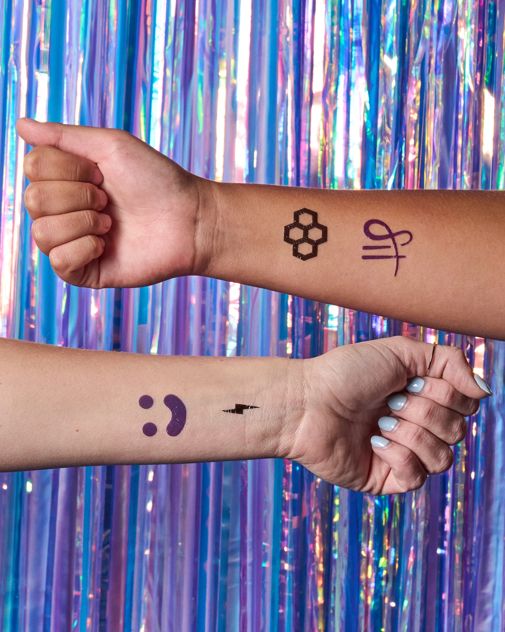 Sarah Hildebrandt 4-Pack Glitter Tattoos