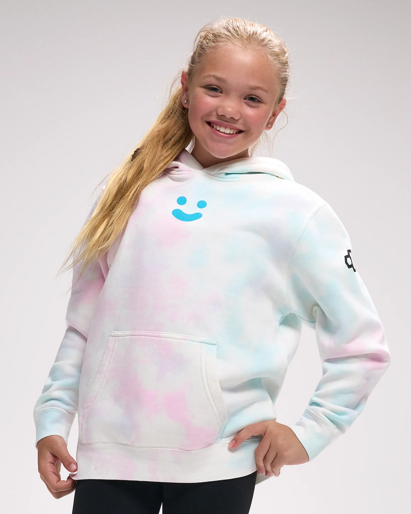 SH Girl Power Youth Tie-Dye Hoodie