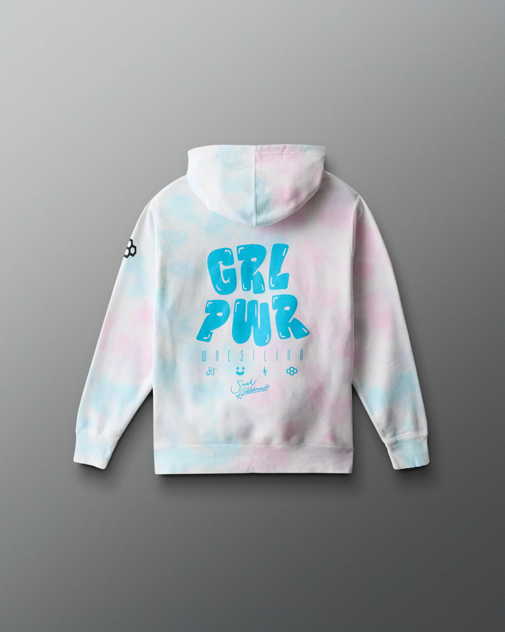 SH Girl Power Youth Tie-Dye Hoodie - Image 6