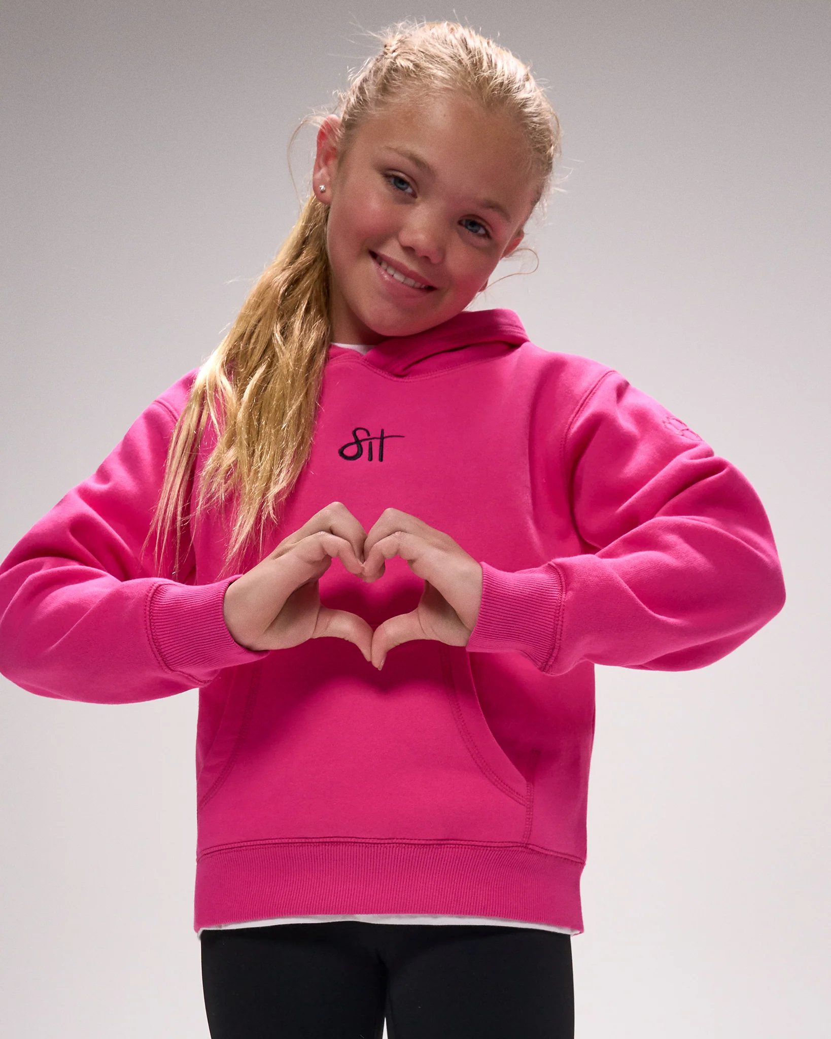 SH I Love This Sport Youth Comfort Fleece Hoodie - Image 2