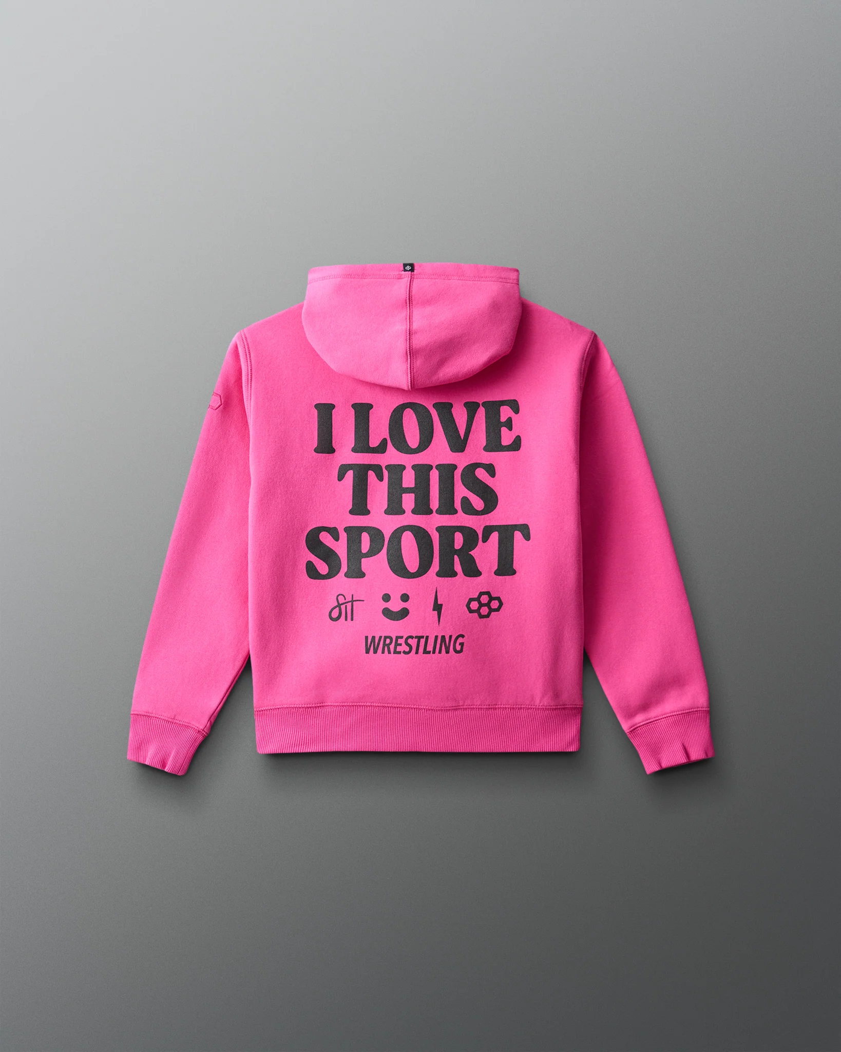 SH I Love This Sport Youth Comfort Fleece Hoodie - Image 3