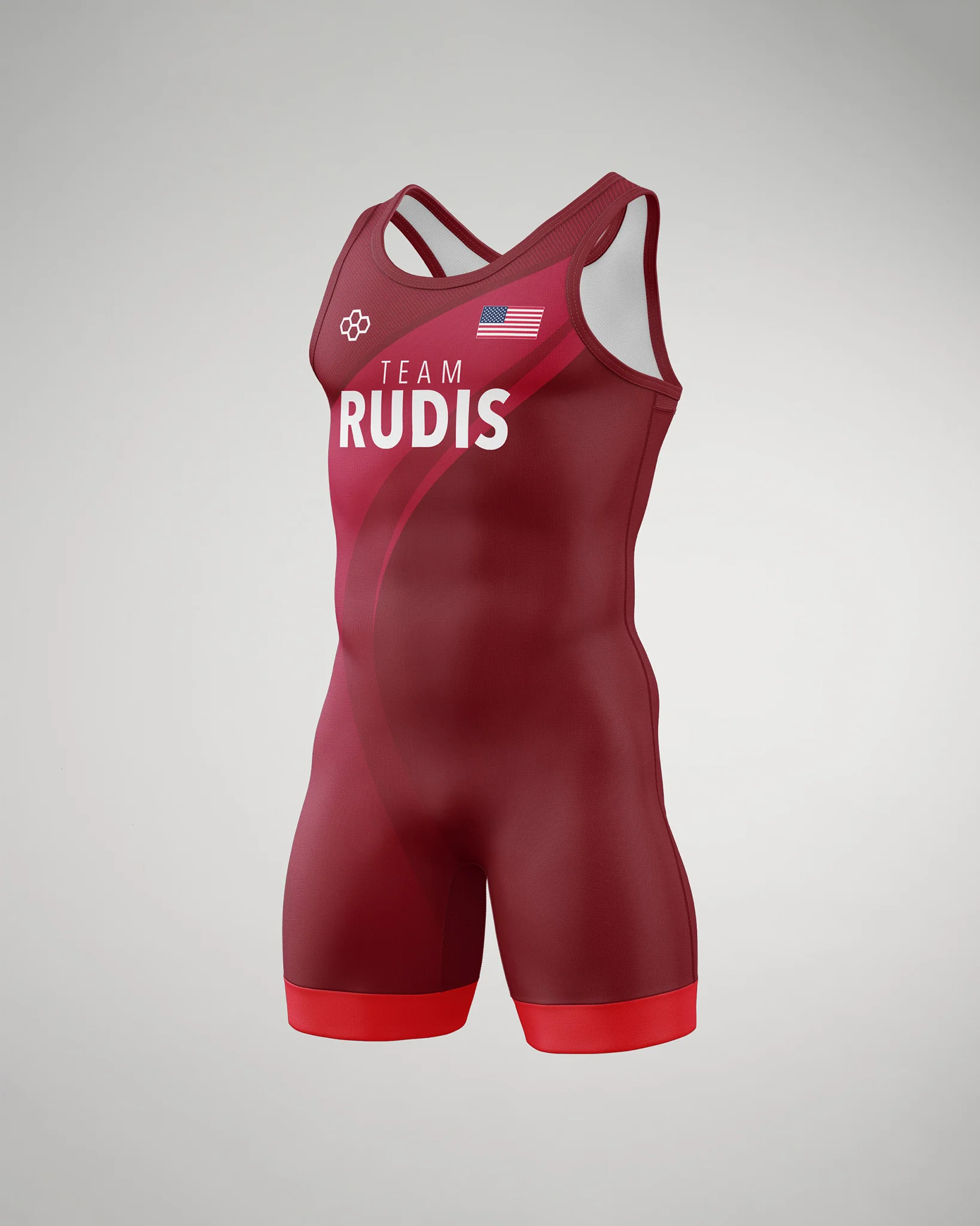 Team RUDIS Smooth Operator Boy's Elite Singlet - Image 10