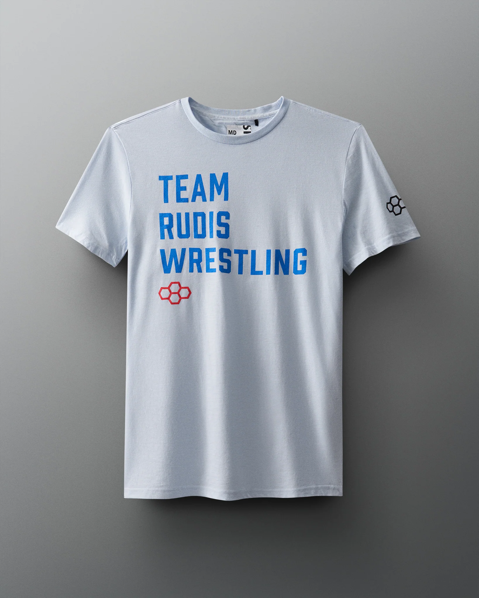 Team RUDIS Wrestling Stacked T-Shirt - Image 2