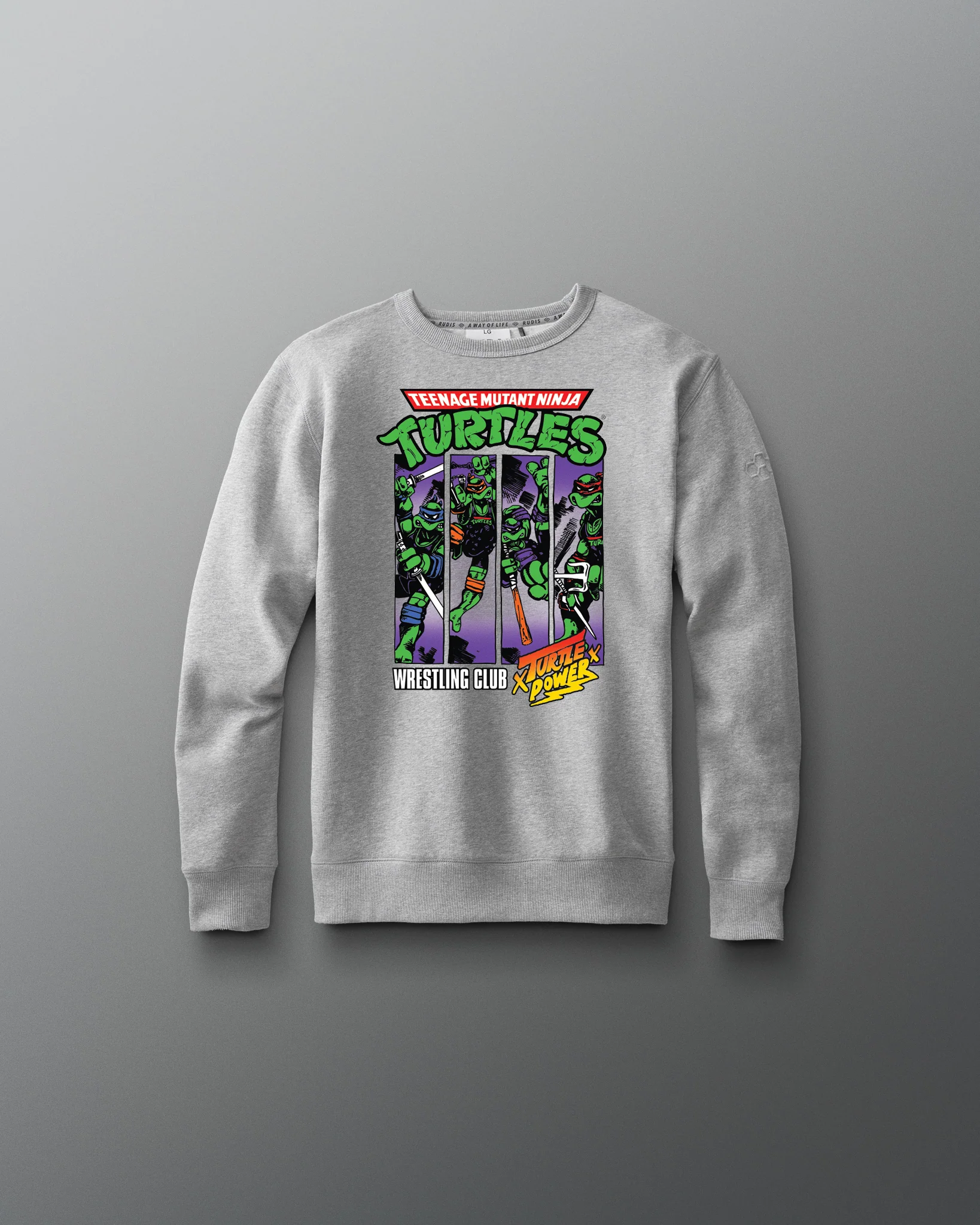 TMNT Frame Youth Comfort Fleece Crewneck