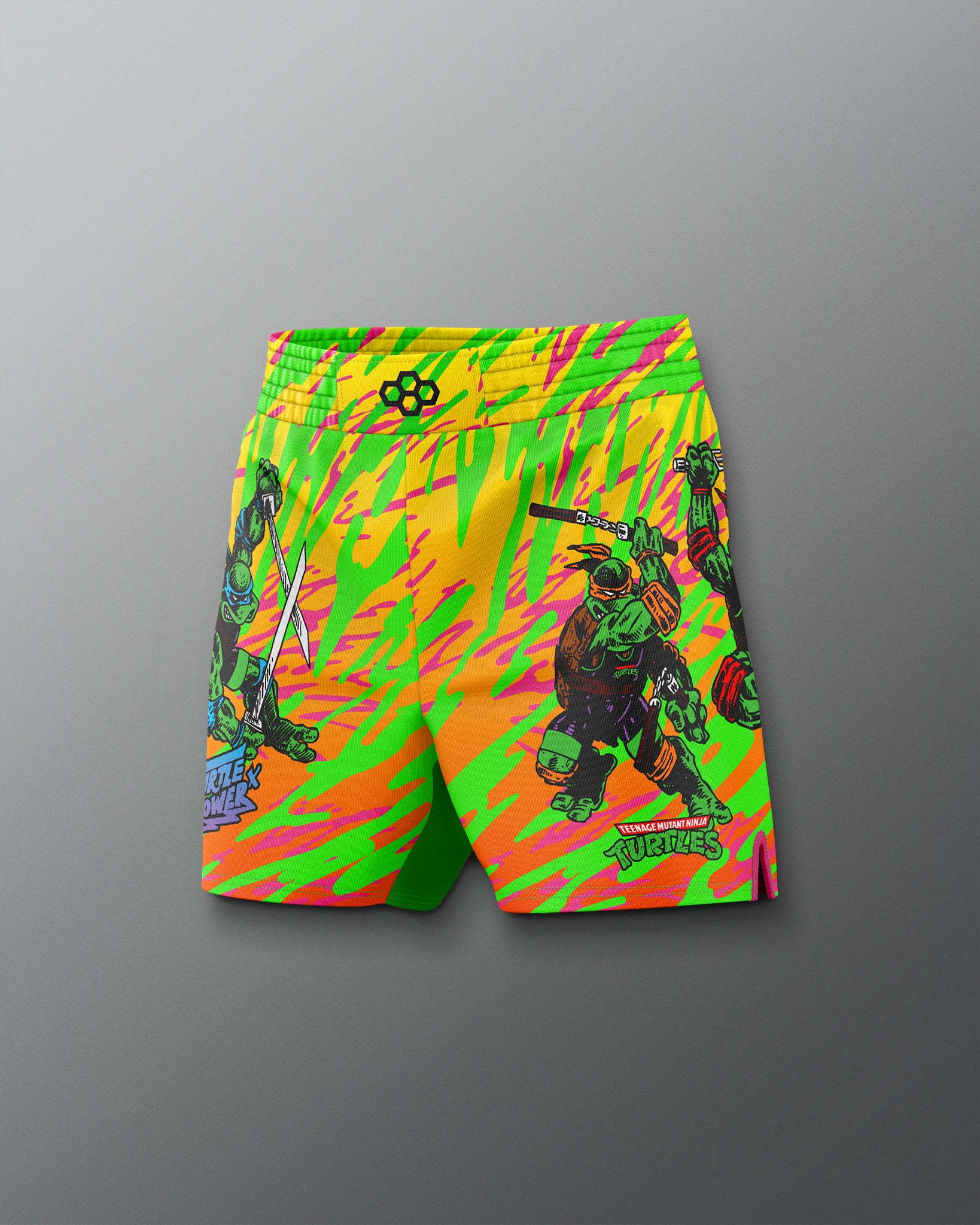 TMNT Ooze Sublimated Shorts - Image 5