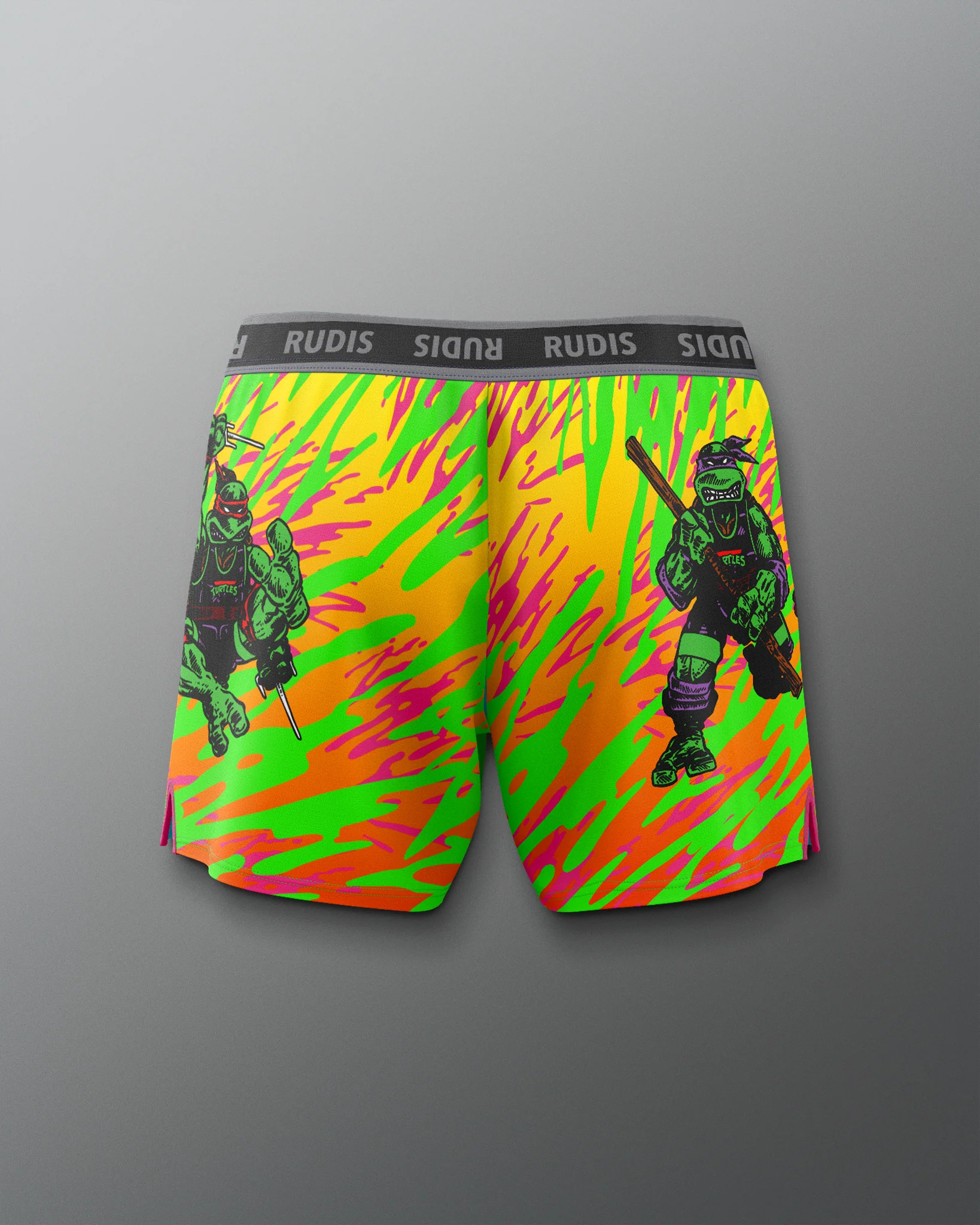 TMNT Ooze Women's Sublimated Shorts - Image 2