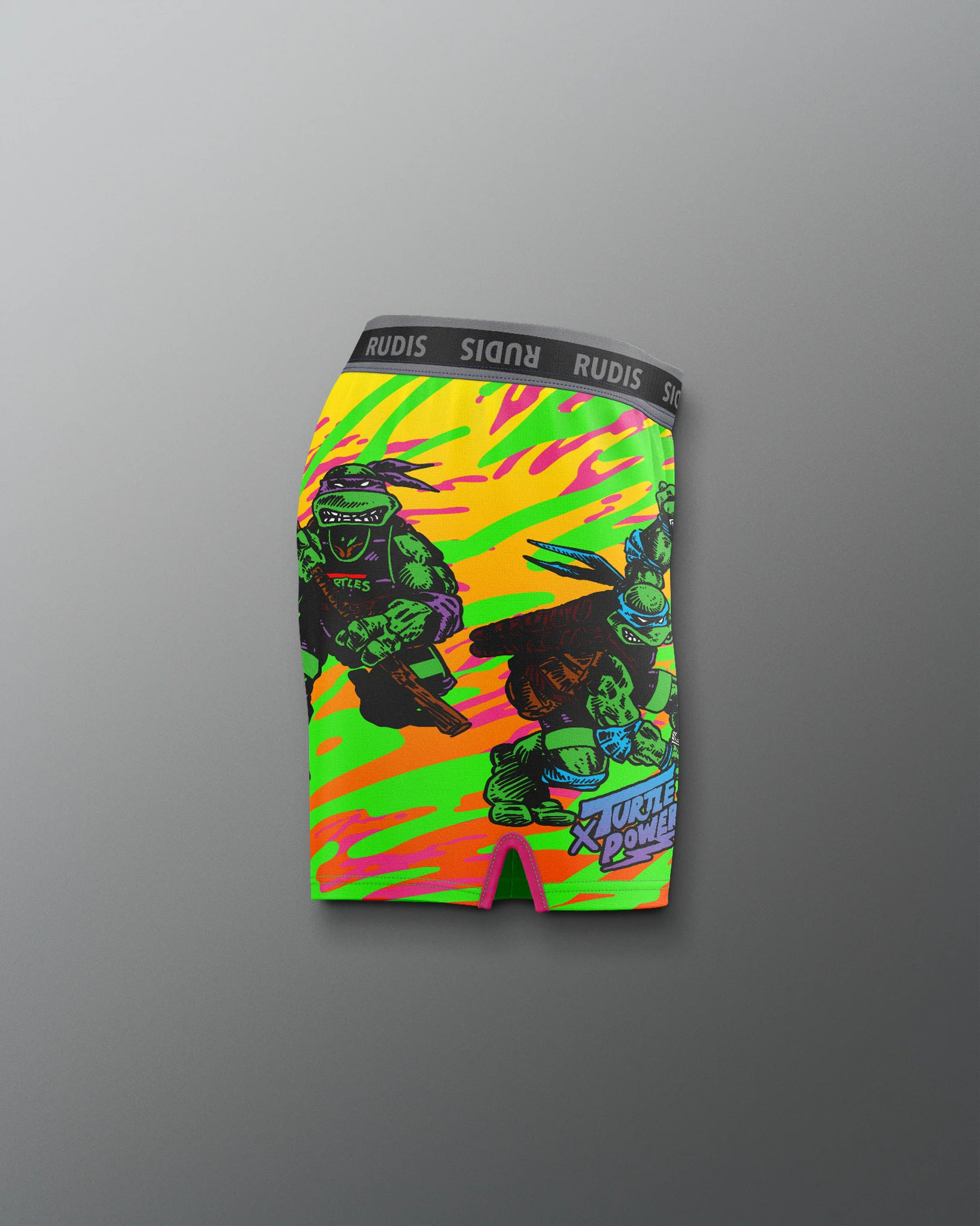 TMNT Ooze Women's Sublimated Shorts - Image 3